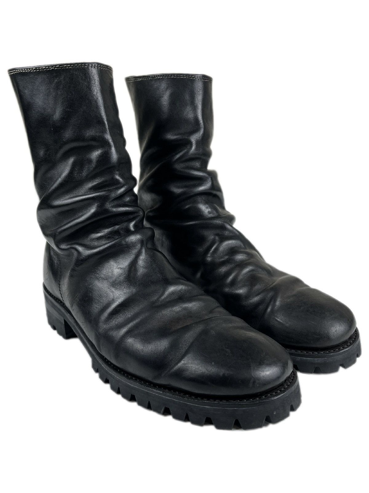 Guidi Guidi Vibram Sole Backzip Leather Boots | Grailed