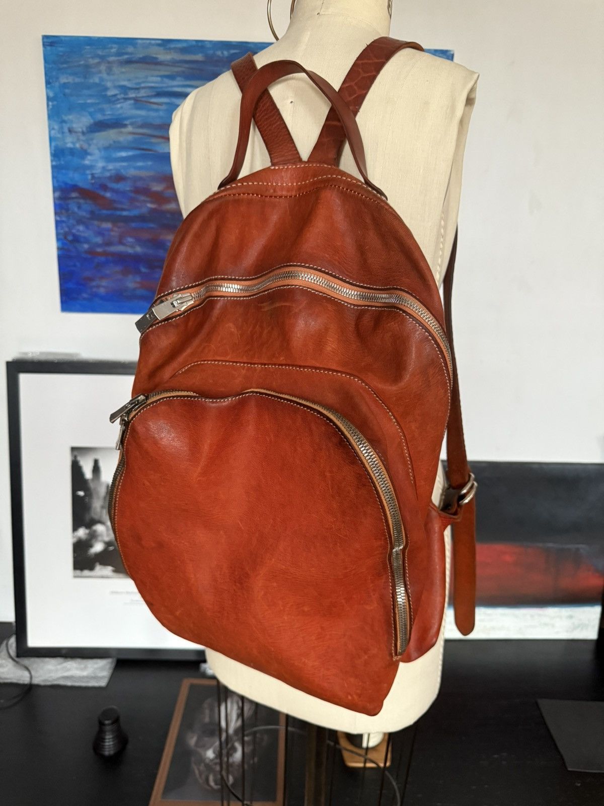 Guidi GUIDI HORSE LEATHER BACKPACK DP06 LARGE Size ONE SIZE - 2 Thumbnail