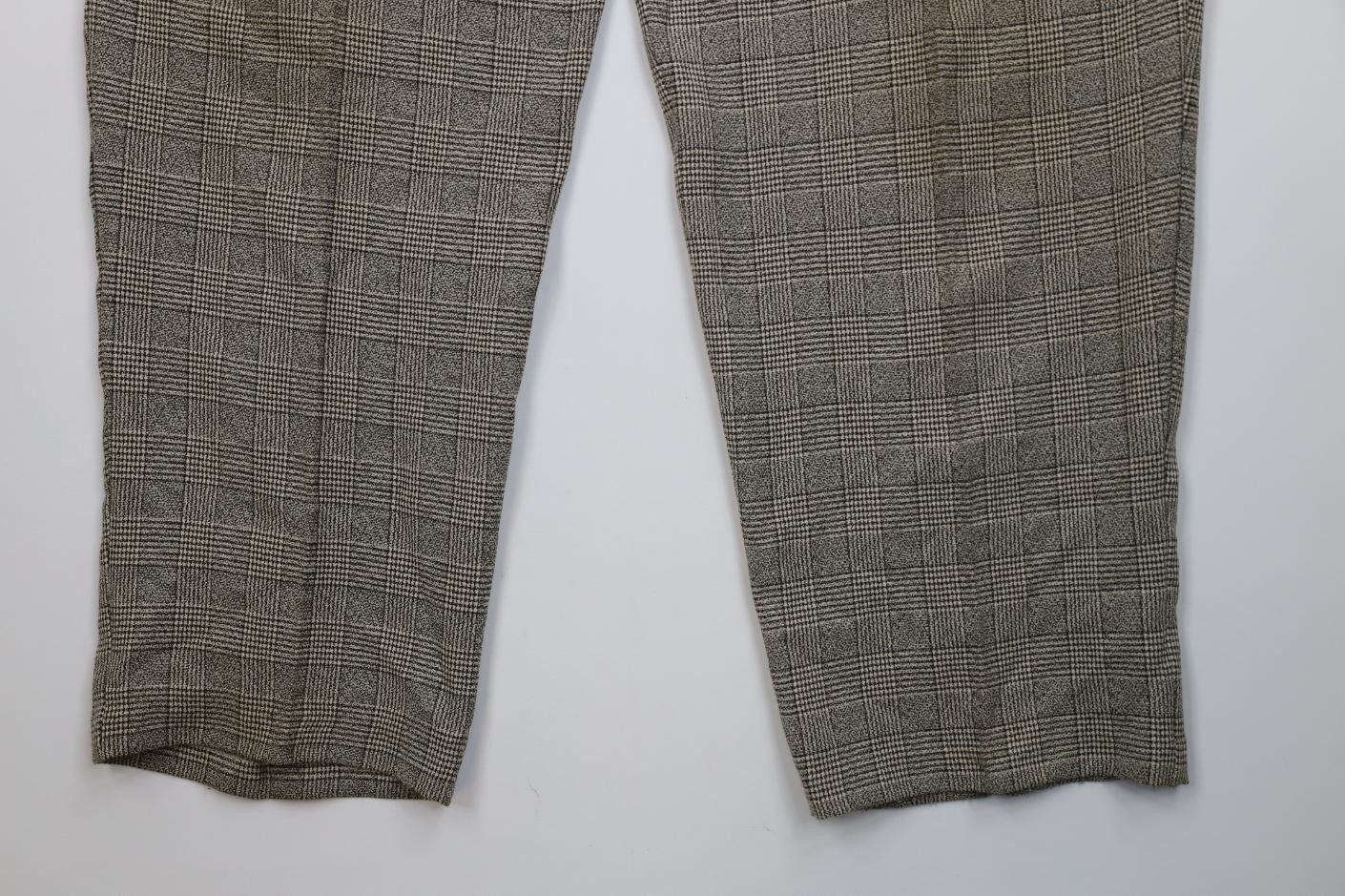 Vintage Vintage 90s Hollywood Regency High Waist Wide Leg Pants Size US 38 / EU 54 - 4 Thumbnail