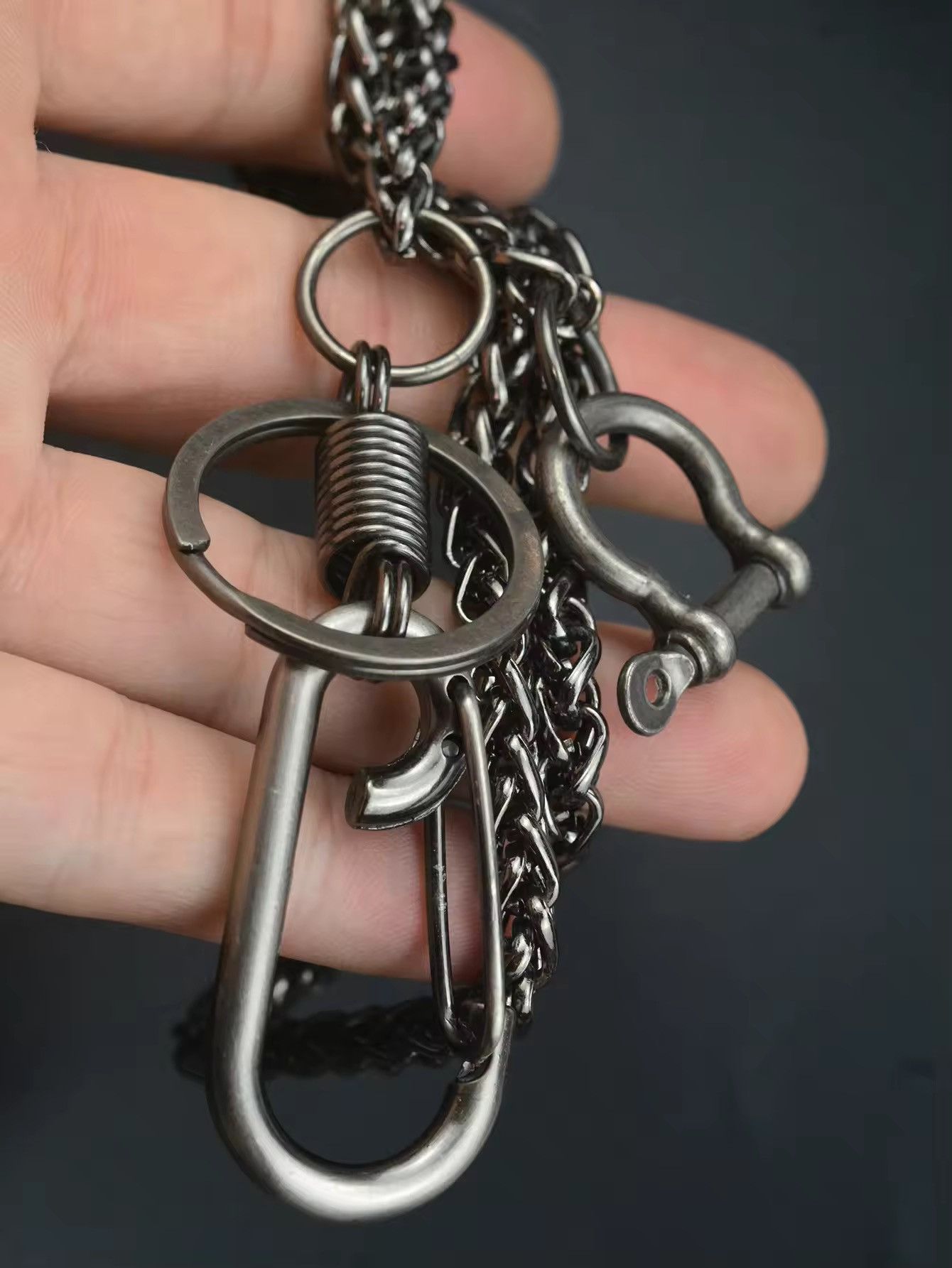 Japanese Brand × Vintage Carabiner Buckle Clip Wallet Chain Size ONE SIZE - 3 Thumbnail