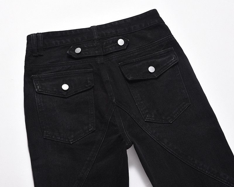 Jean American high street straight-leg slim-fit black jeans Size US 32 / EU 48 - 5 Thumbnail