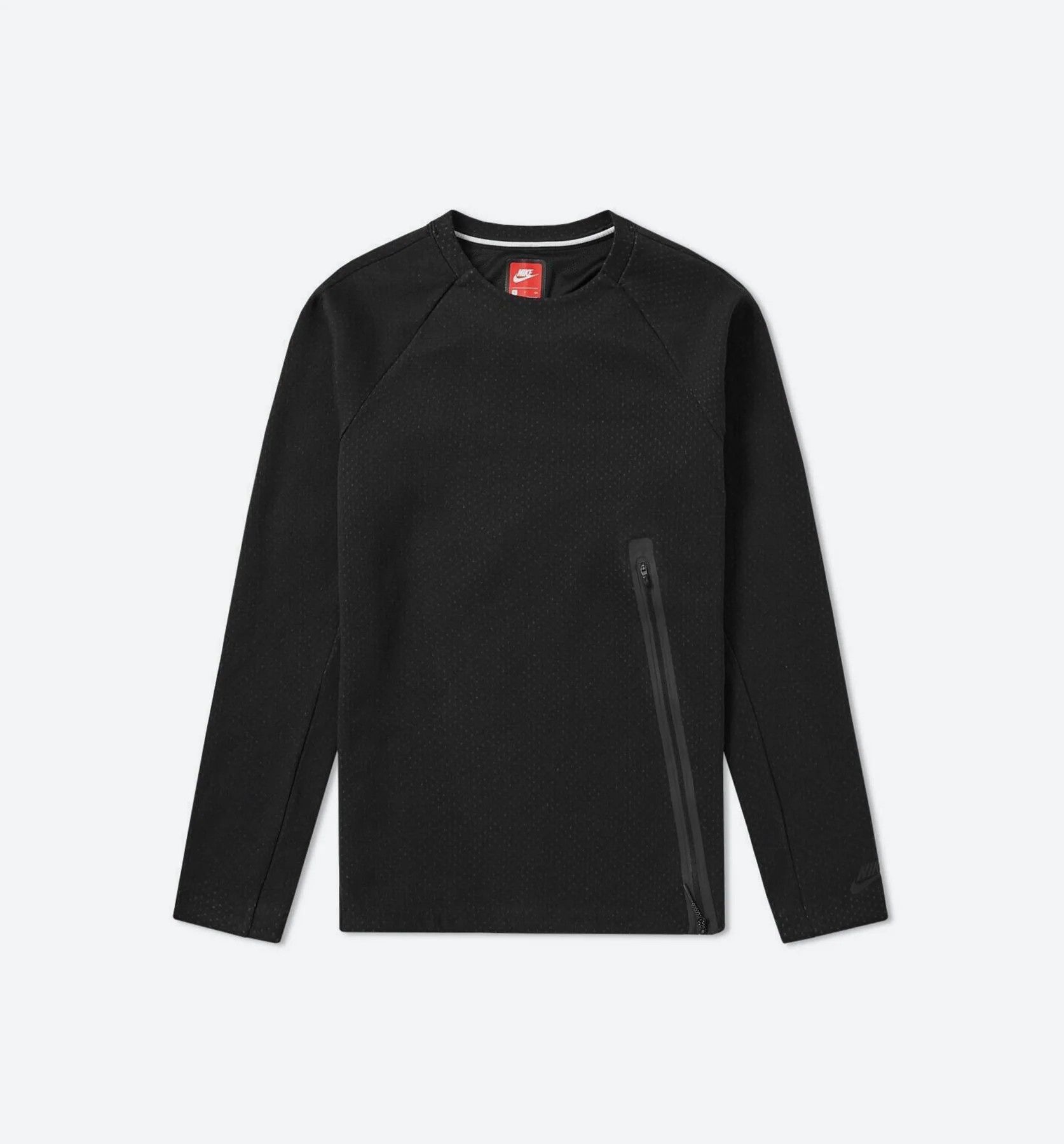 Nike TECH FLEECE ZIP CREW SWEATER MENS Size US S / EU 44-46 / 1 - 1 Thumbnail