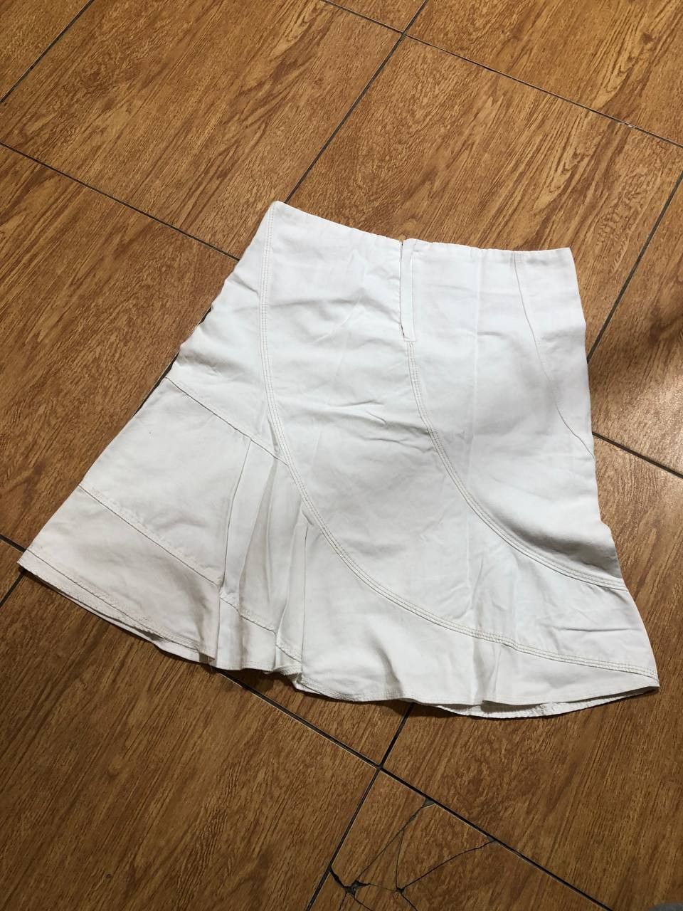 Miss Sixty Rare Vintage Miss Sixty Skirt Pleated white vintage Y2K Size 27" / US 4 / IT 40 - 11 Thumbnail