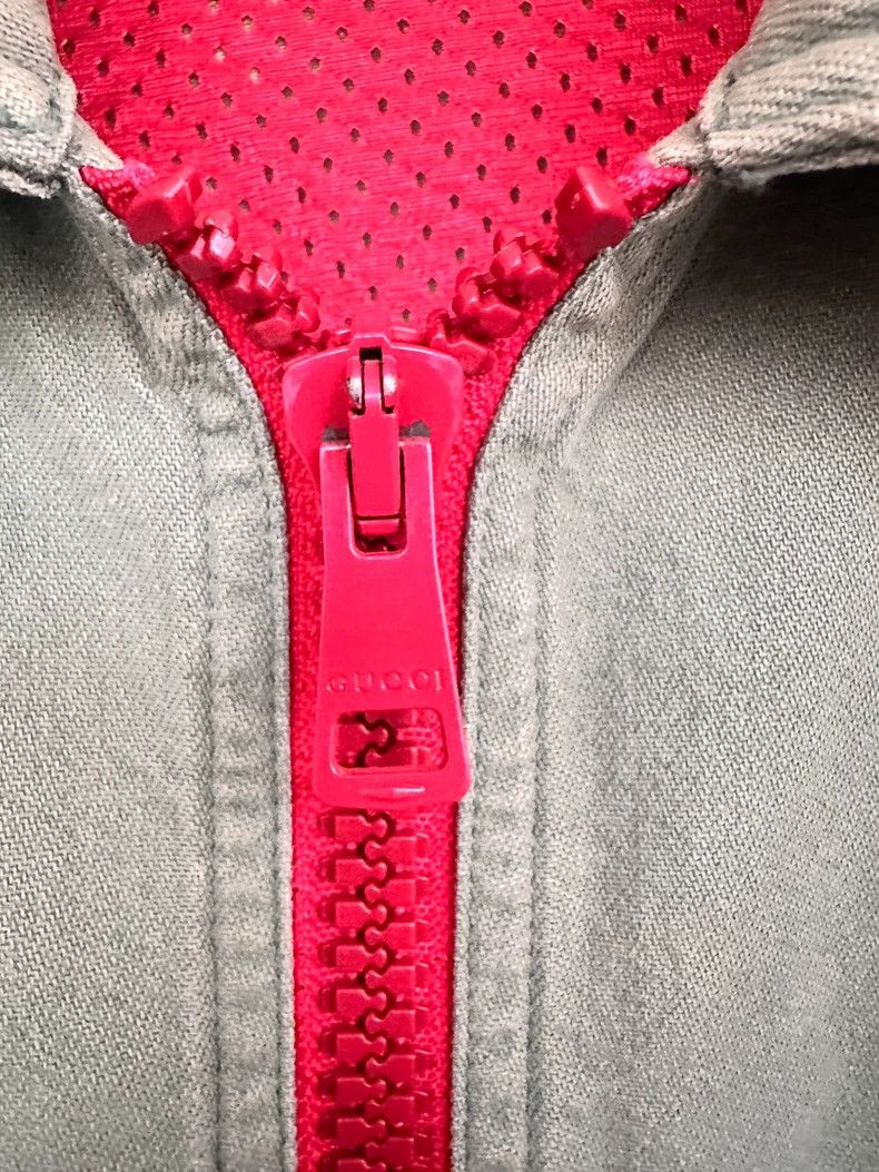 Gucci GucciClassic red and green zipper stand-up collar school un Size US S / EU 44-46 / 1 - 3 Thumbnail
