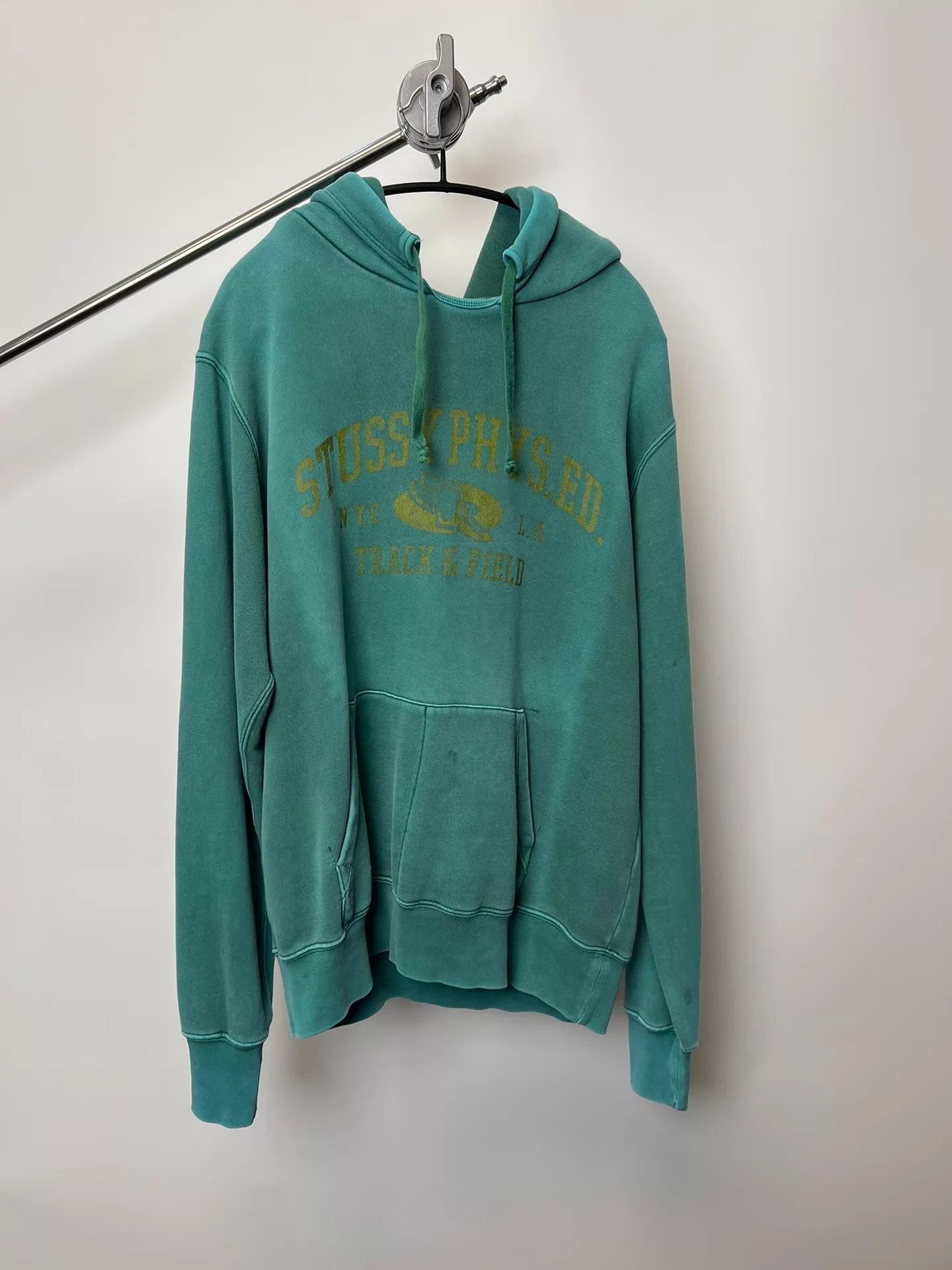 Stussy Stussy X Champion Vintage Dirty Dyed Washed Hoodie L Size US L / EU 52-54 / 3 - 1 Thumbnail