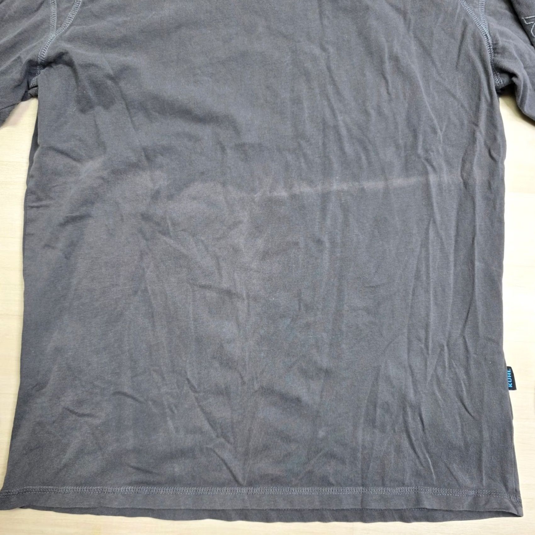 Vintage Kuhl Mens Small Charcoal Organic Cotton Long Sleeve Shirt Zip Pocket Size US S / EU 44-46 / 1 - 6 Thumbnail