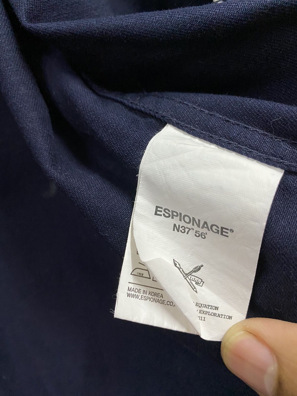 Japanese Brand ESPIONAGE SIERA MIKE LIMA SINGLE POCKET Size US L / EU 52-54 / 3 - 9 Thumbnail