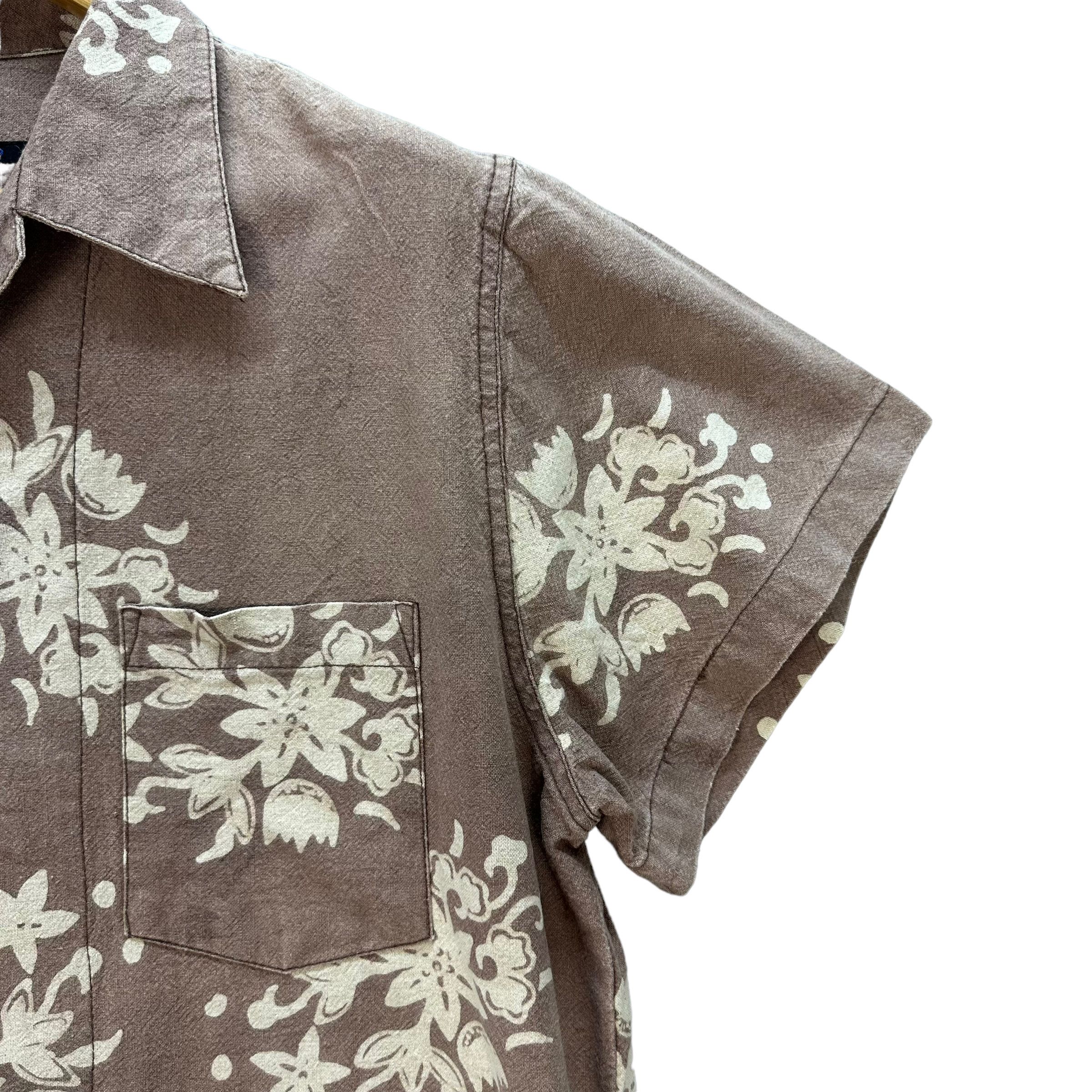 Batik Bay BACK HEAD BALI BATIK BUTTON UPS SHIRT #7680-164 Size US L / EU 52-54 / 3 - 5 Thumbnail