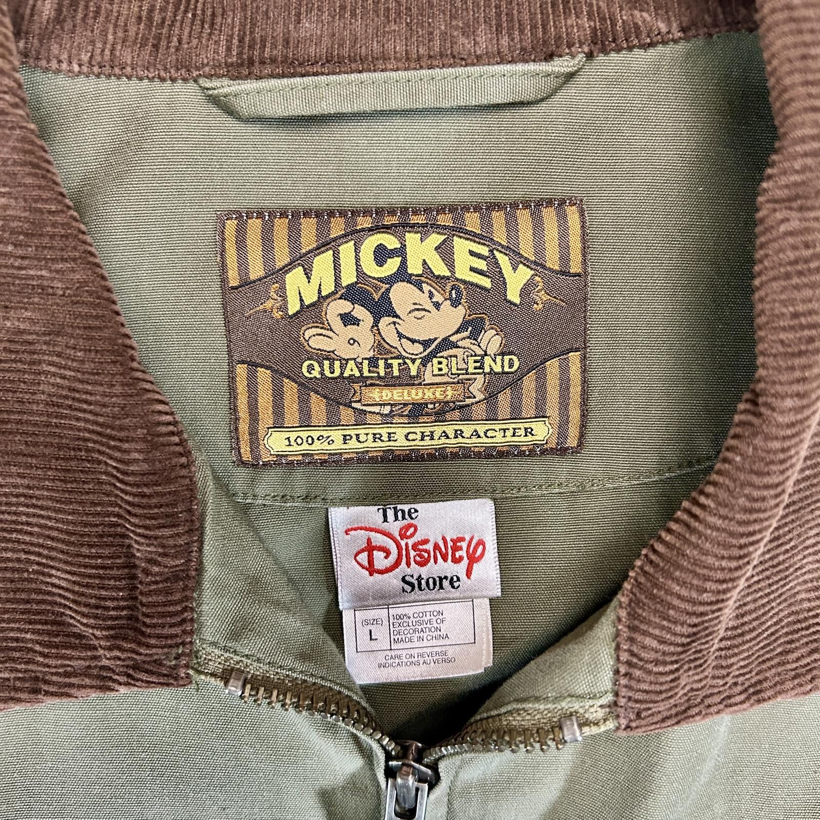 Disney Y2K Mickey Mouse Quality Brand Pure Character Jacket L Size ONE SIZE - 1 Thumbnail