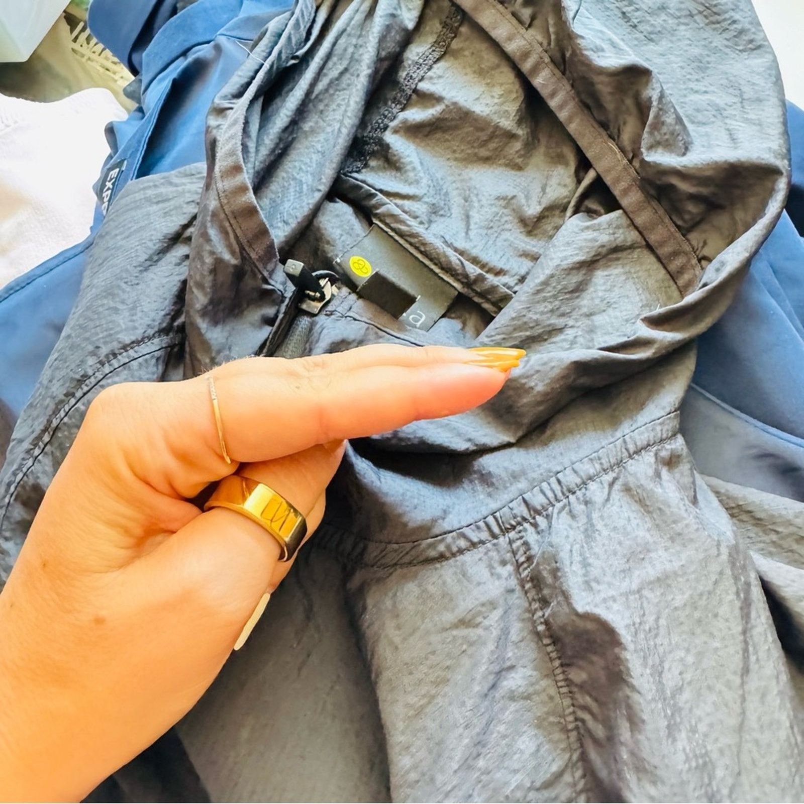 Champion CHAMPION Luxe Eco Black Half Zip Pockets Windbreaker Jacket Size S / US 4 / IT 40 - 12 Thumbnail