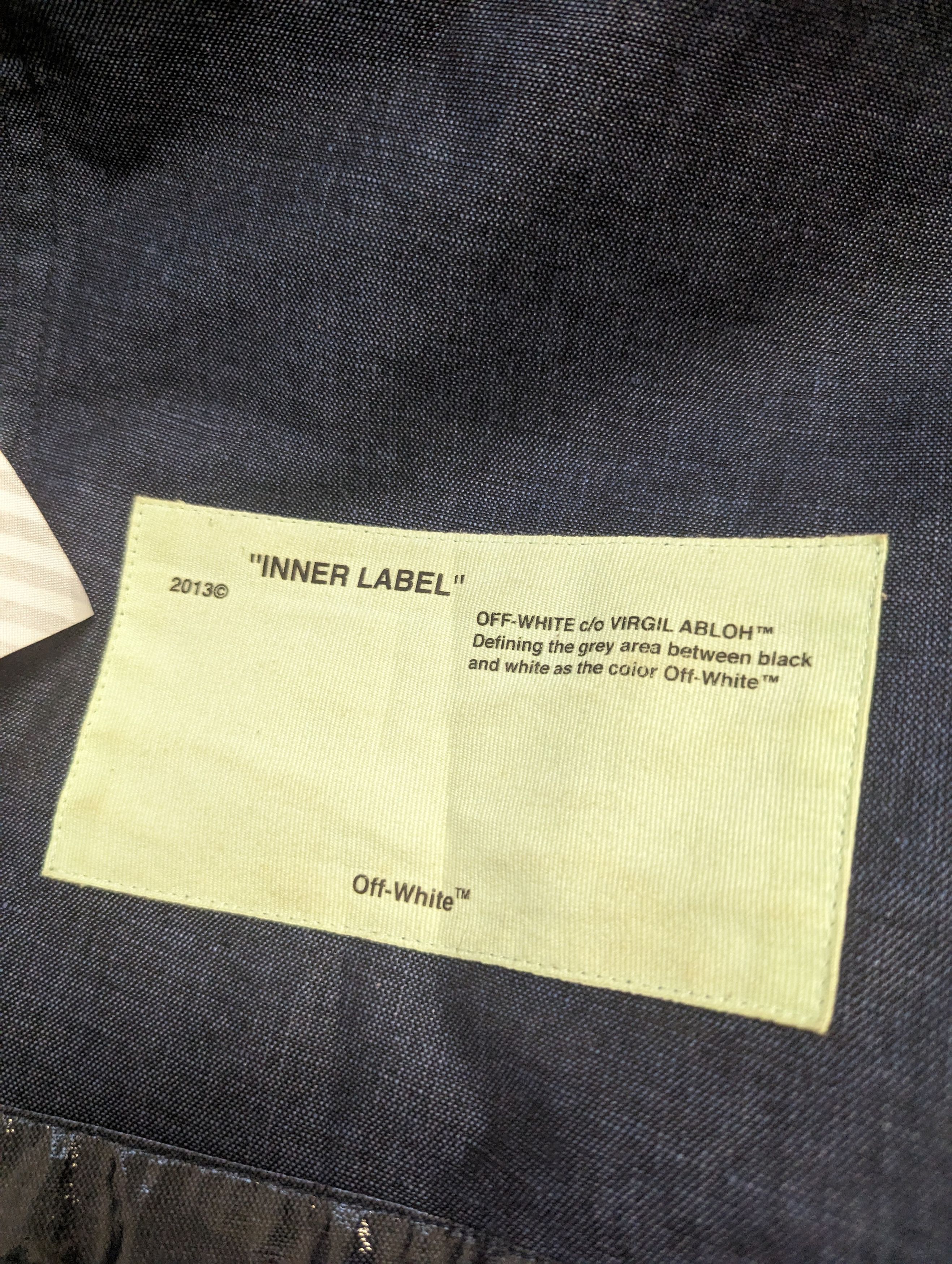 Off-White SS18 Velcro Jacket Size US L / EU 52-54 / 3 - 7 Thumbnail