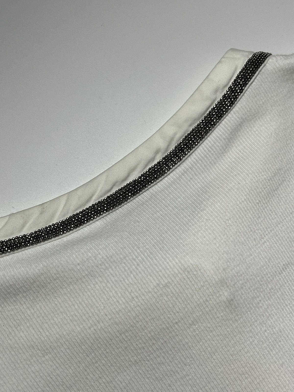 Brunello Cucinelli Brunello Cucinelli Monili Trim long-sleeve shirt Size XXL / US 16-18 / IT 52-54 - 10 Thumbnail