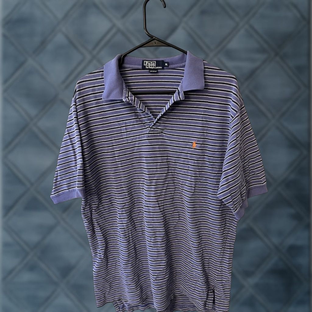 Polo Ralph Lauren Polo Ralph Lauren Polo Shirt Blue Striped XL Mens Polo Shirt Polo Ralph Lauren Polo Shirt Blue Striped XL Mens Size US XL / EU 56 / 4 - 1 Thumbnail