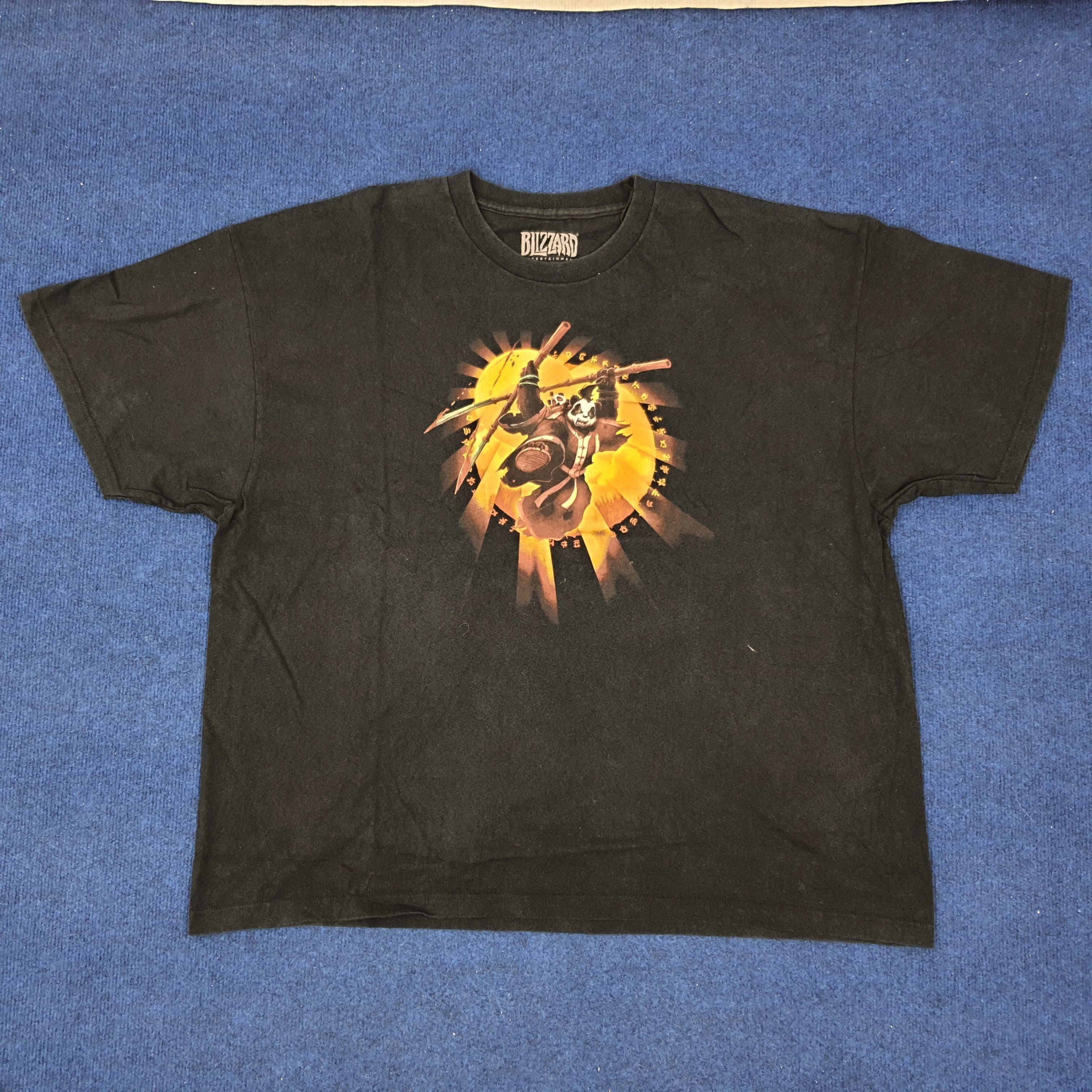 The Game × Vintage Vintage BLIZZARD World of Warcraft Mists of Pandaria Tshirt Size US XXL / EU 58 / 5 - 1 Thumbnail