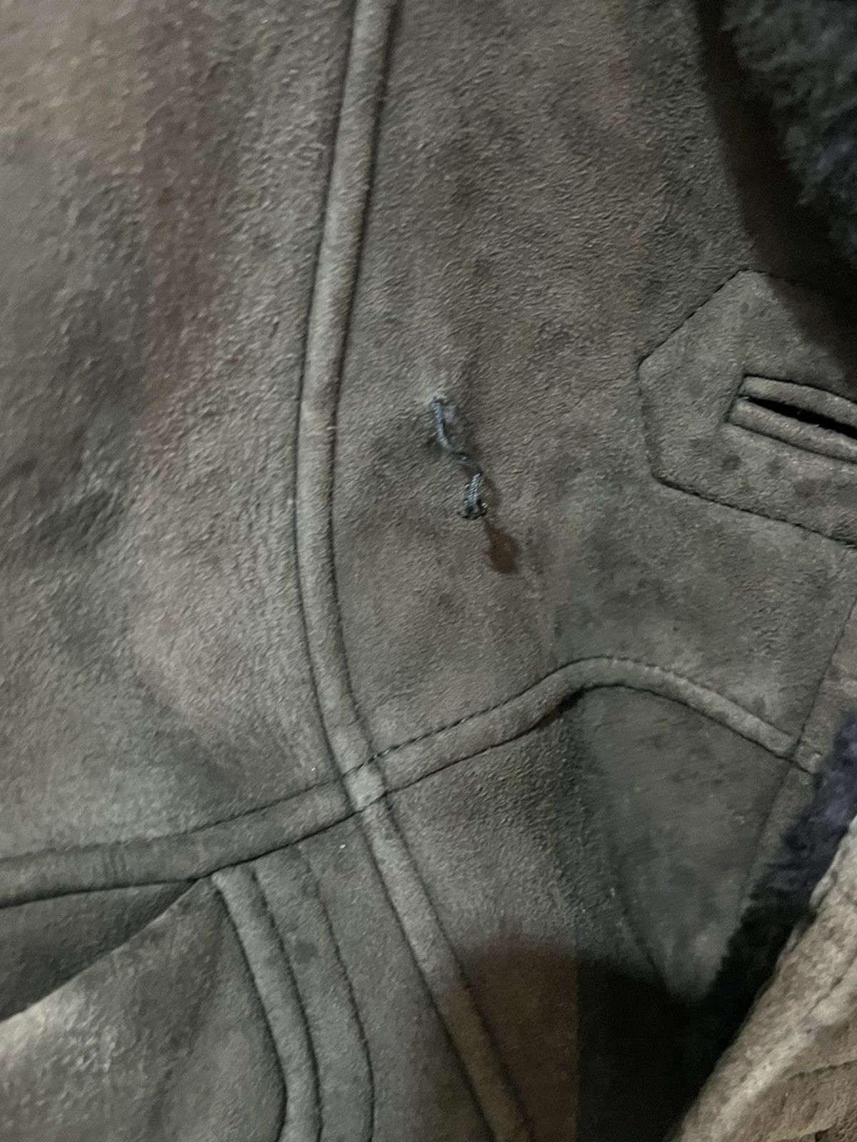 Vintage × Yves Saint Laurent YSL Yves Saint Laurent Shearling Sheepskin Coat Jacket Size US M / EU 48-50 / 2 - 7 Thumbnail