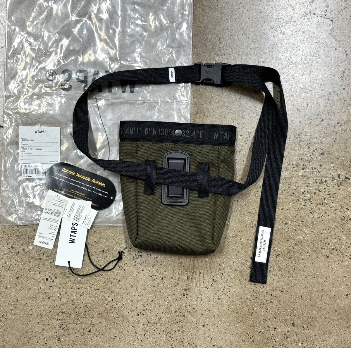 Wtaps WTAPS UPROOT POUCH CORDURA Size ONE SIZE - 2 Thumbnail