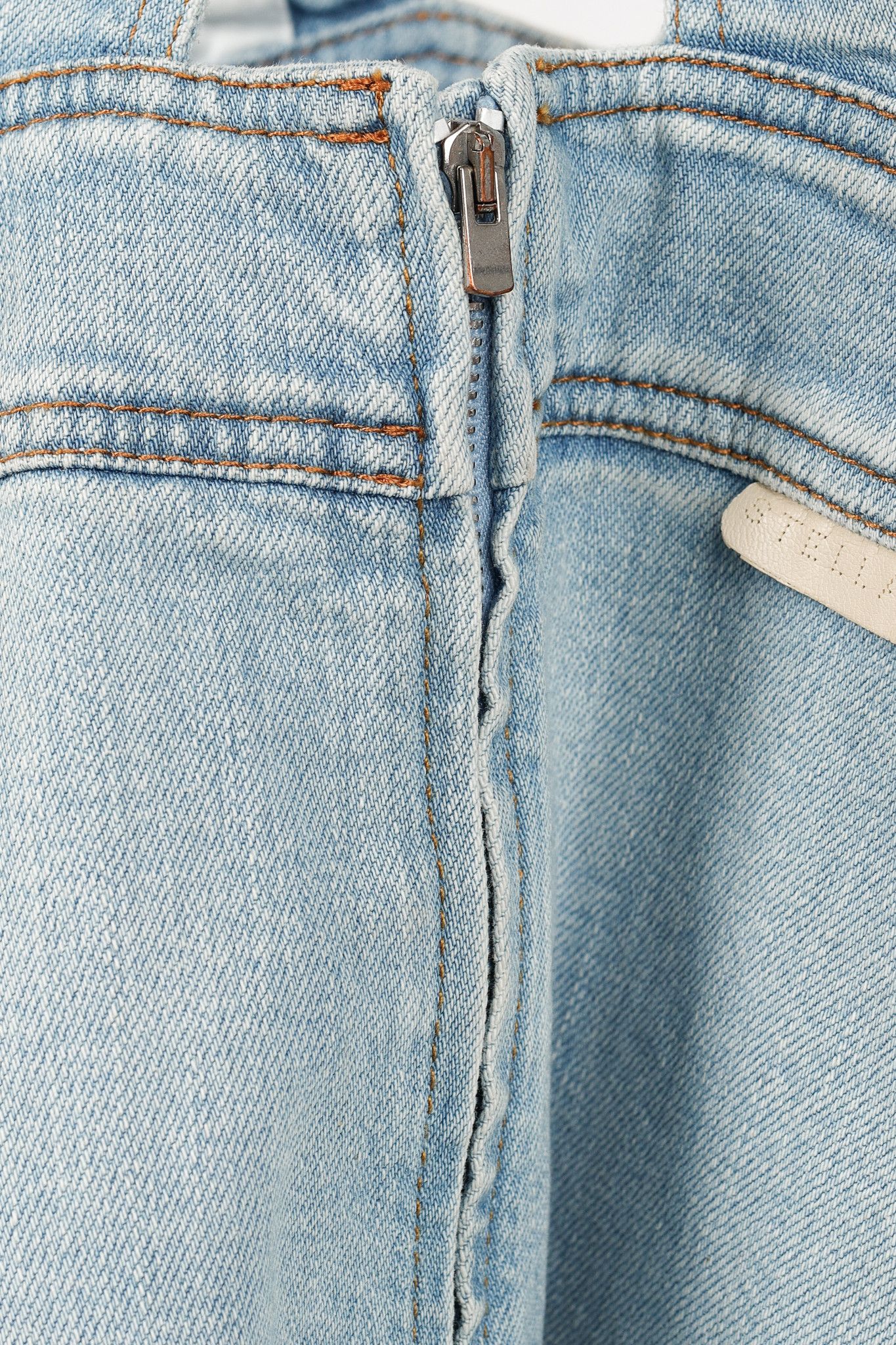 Stella McCartney Stella McCartney Anne Stretch-Denim Mini Dress Size M / US 6-8 / IT 42-44 - 8 Thumbnail