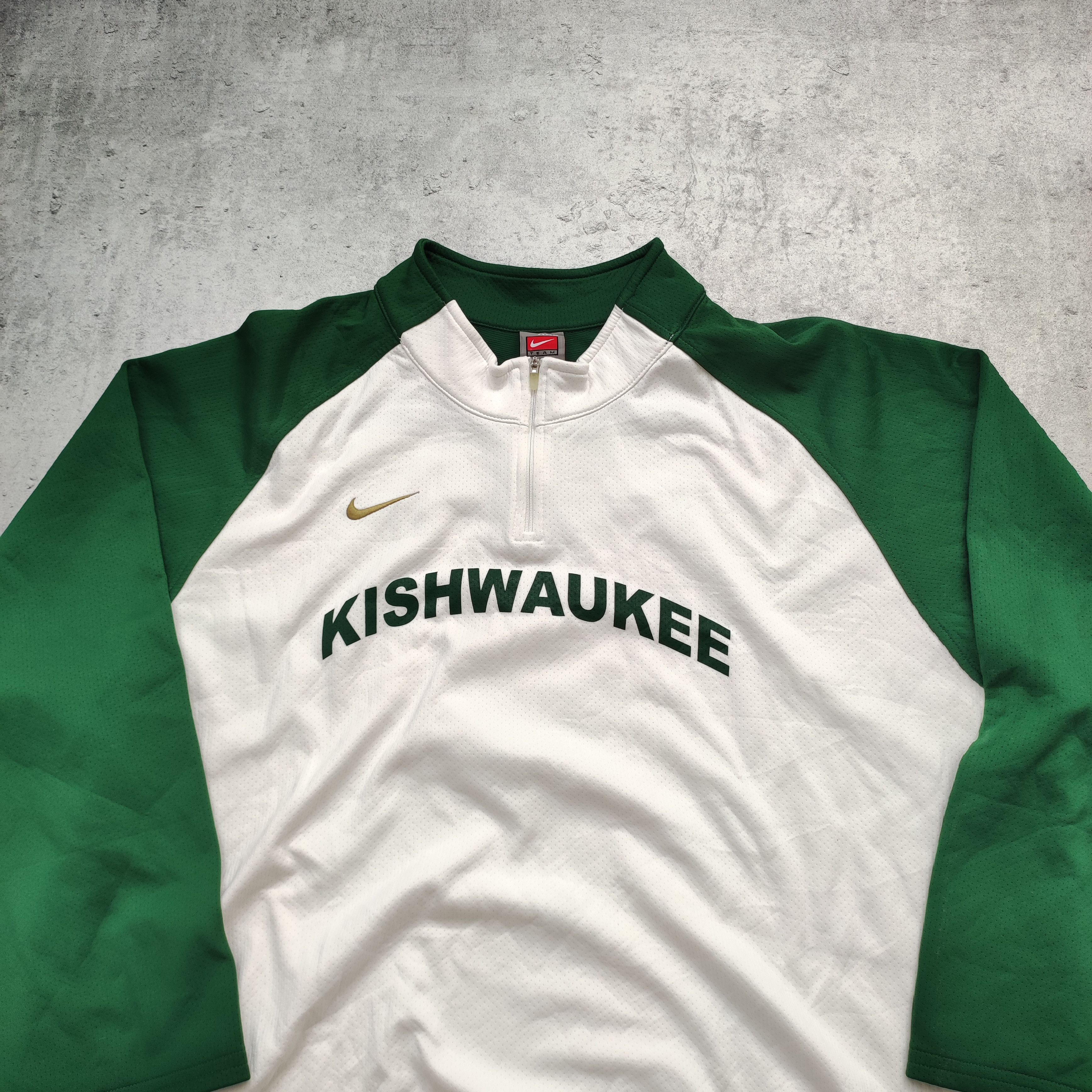 Nike × Vintage RARE 90s Nike x Kishwaukee #4 Hozeska NFL Jersey Size US XXL / EU 58 / 5 - 3 Thumbnail