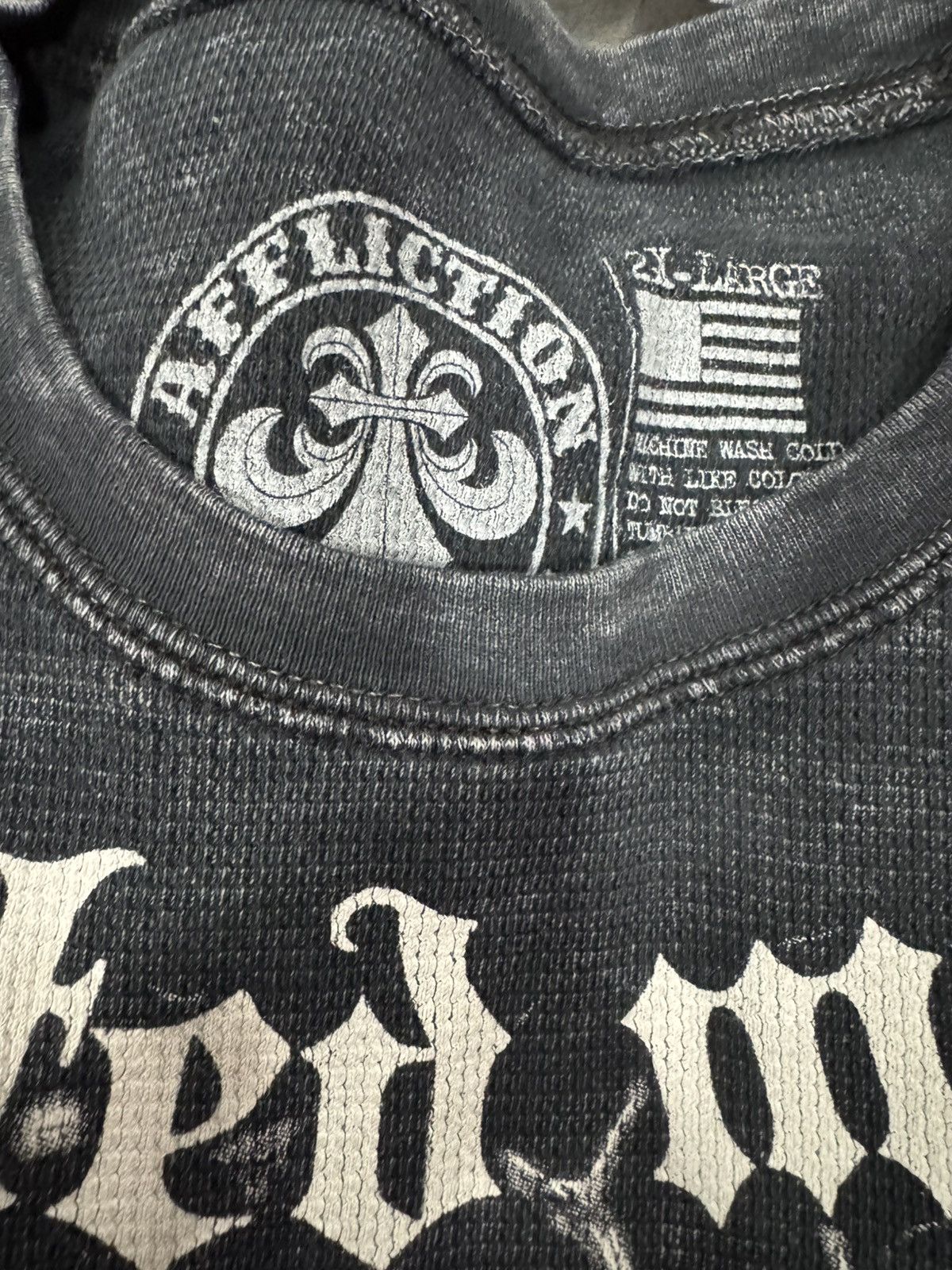 Affliction × Haunted Mound Haunted Mound x Affliction Harold Long Sleeve Size US XXL / EU 58 / 5 - 4 Thumbnail