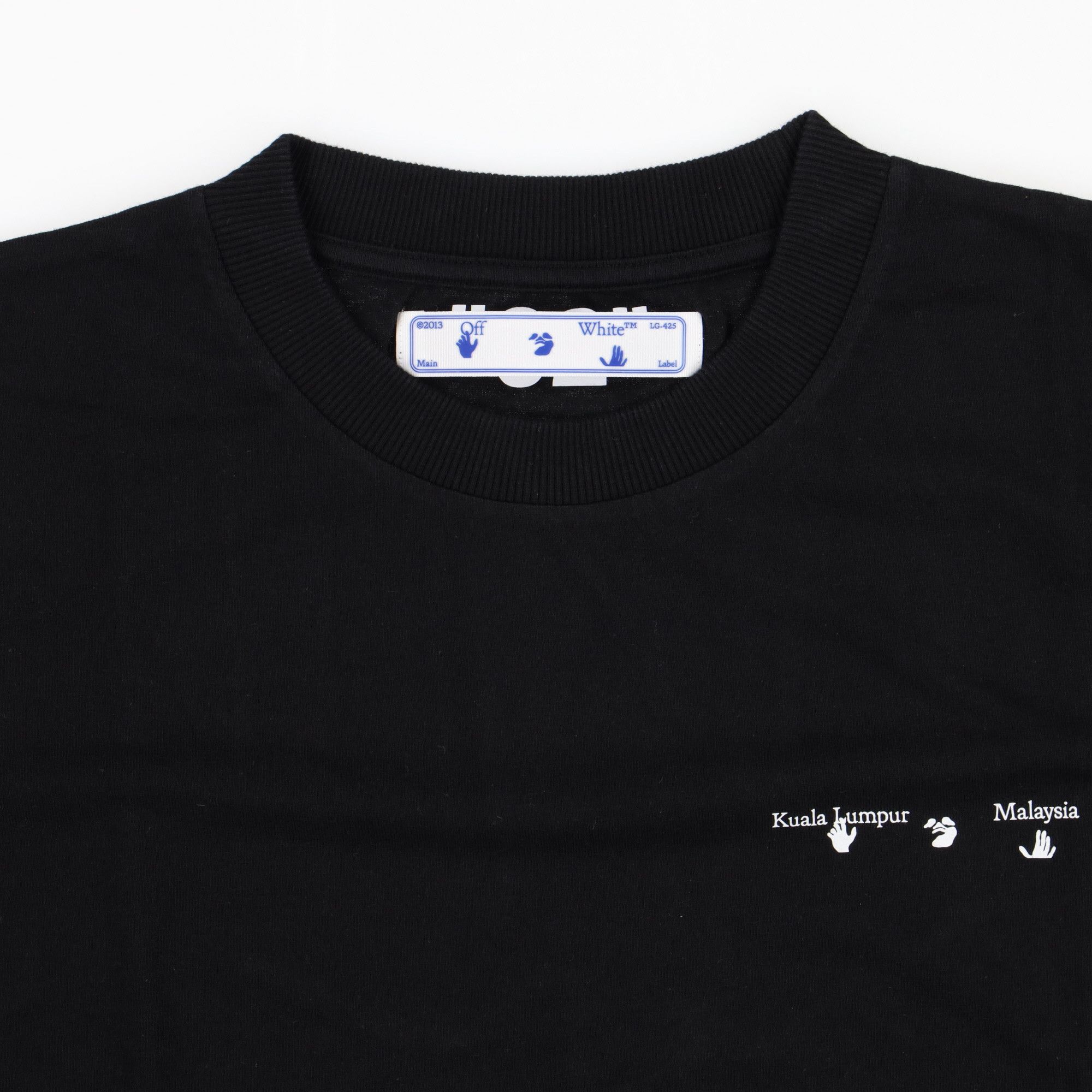 Off-White Black Kuala Lumpur Exclusive Arrows T-Shirt Size US XL / EU 56 / 4 - 4 Thumbnail
