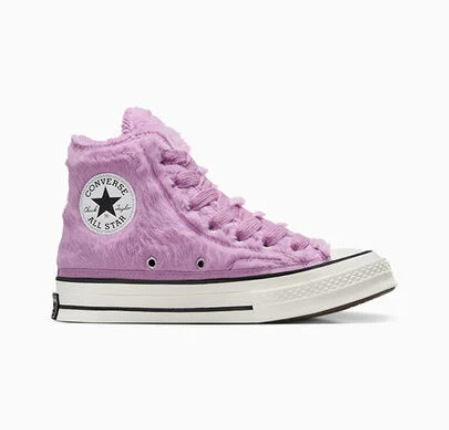 Converse CONVERSE PREMIUM Chuck 70 FAUX FUR High Top Sneakers Size US 7.5 / IT 37.5 - 4 Thumbnail