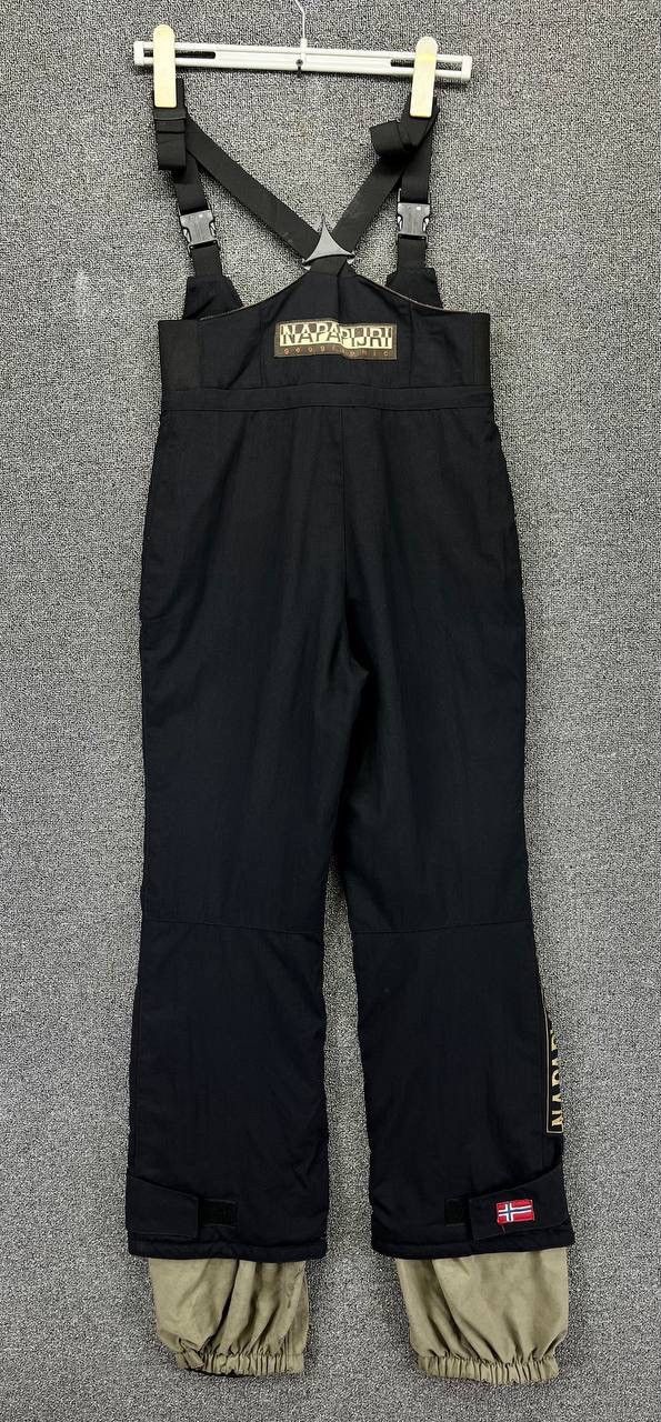 Napapijri Vintage Napapijri Ski Overall Black Big Logo Pants Jumpsuit Size US 29 - 7 Thumbnail