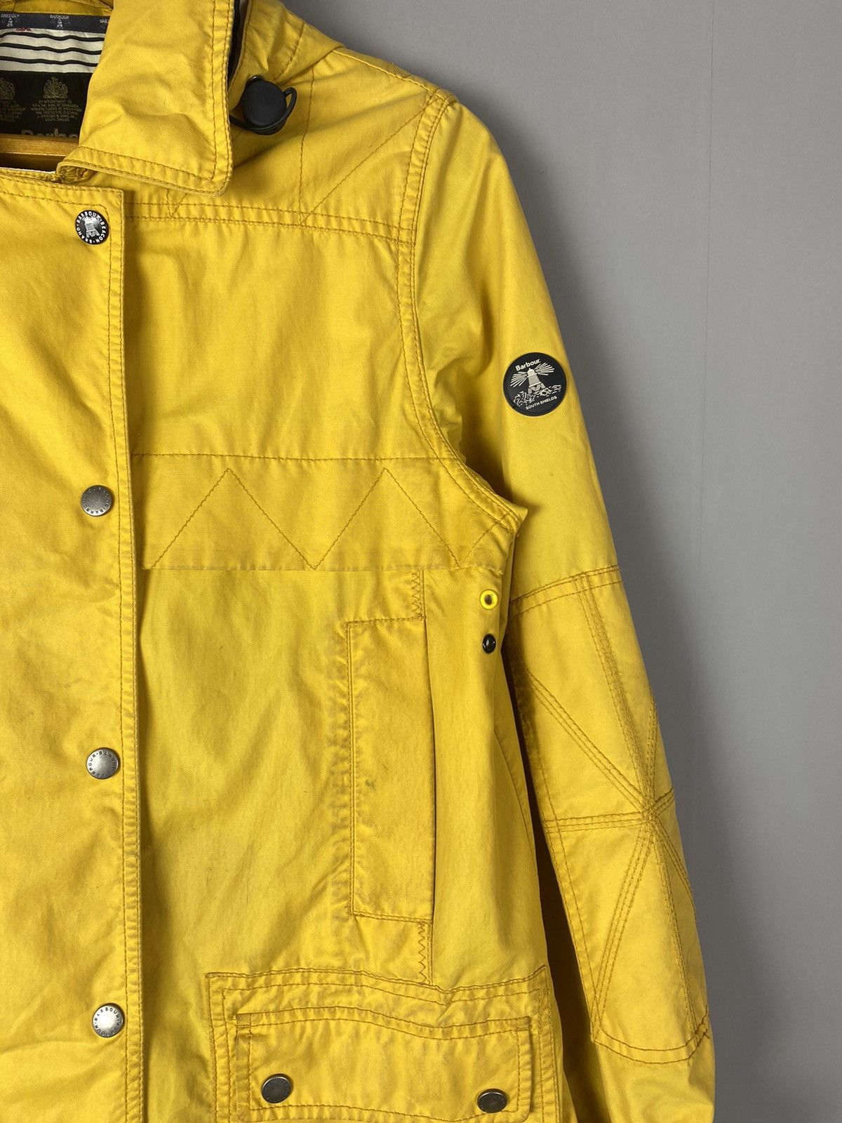 Barbour × Vintage Vintage womens Barbour jacket Size L / US 10 / IT 46 - 4 Thumbnail