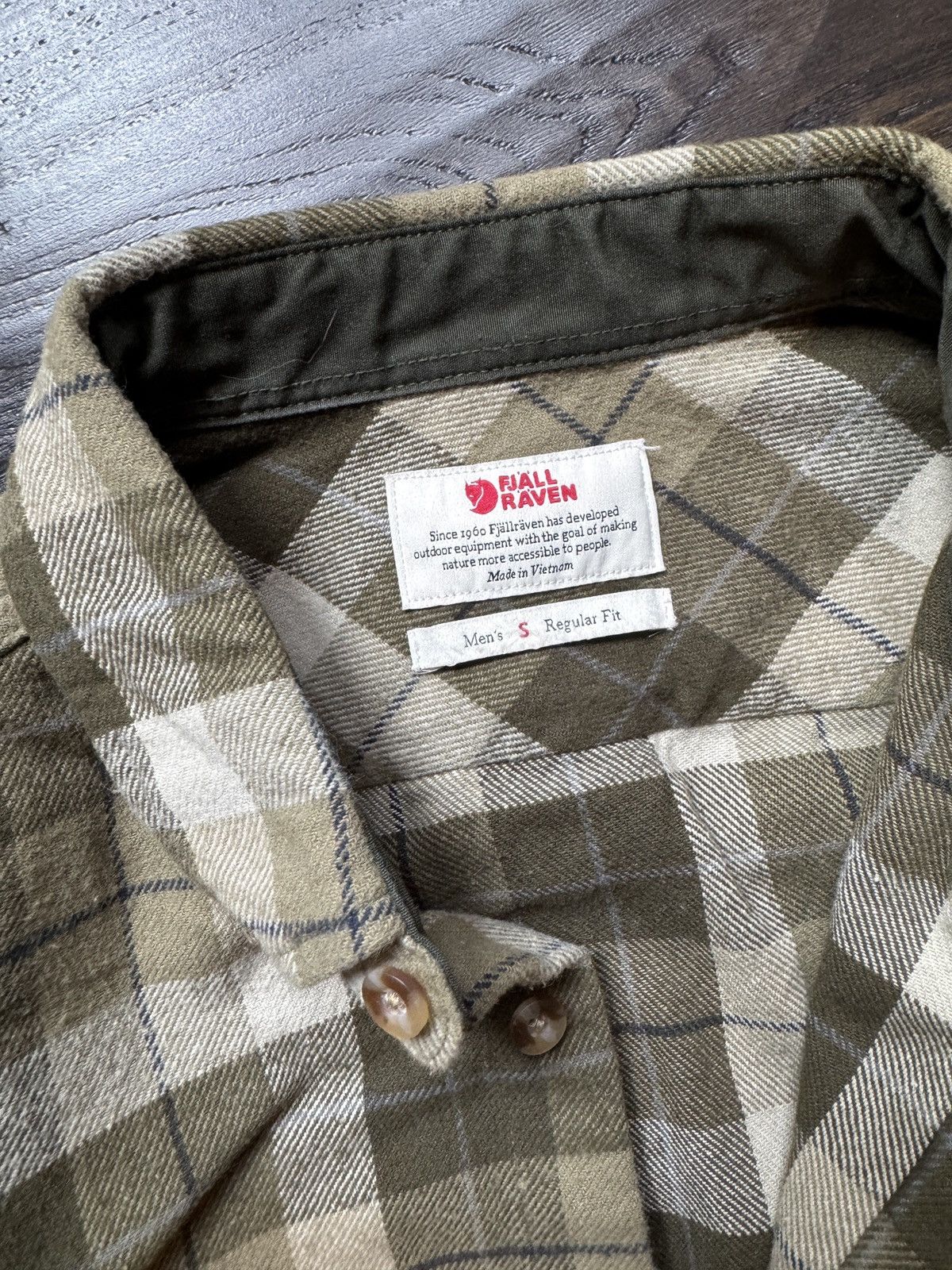 Fjallraven Fjallraven Singi Heavy Flannel Shirt Size US S / EU 44-46 / 1 - 3 Thumbnail