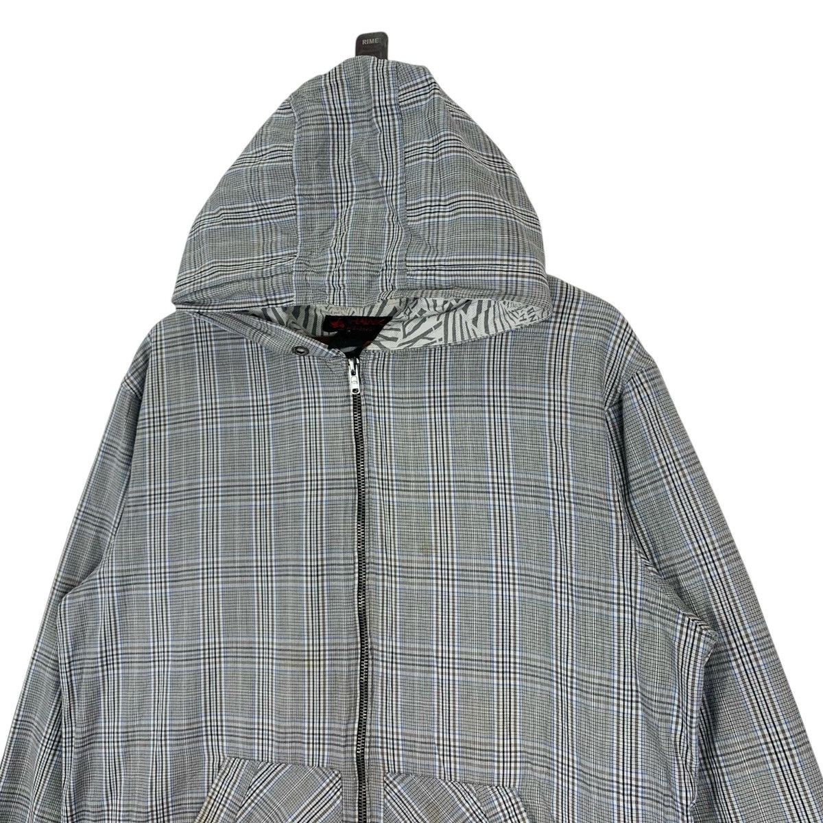 Hawk Vintage Hawk Tartan Style Jacket Hoodie Size US L / EU 52-54 / 3 - 4 Thumbnail