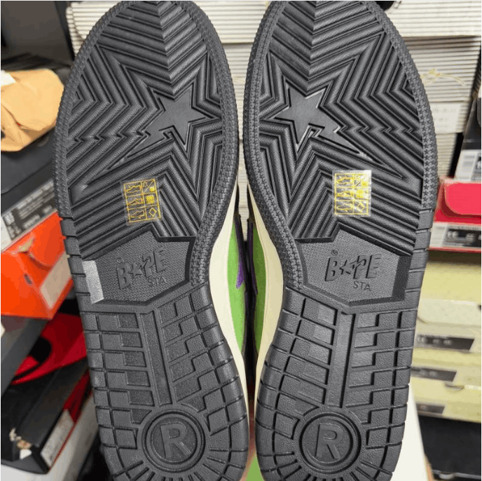 Bape Casual high top sports shoes Size US 13 / EU 46 - 5 Thumbnail