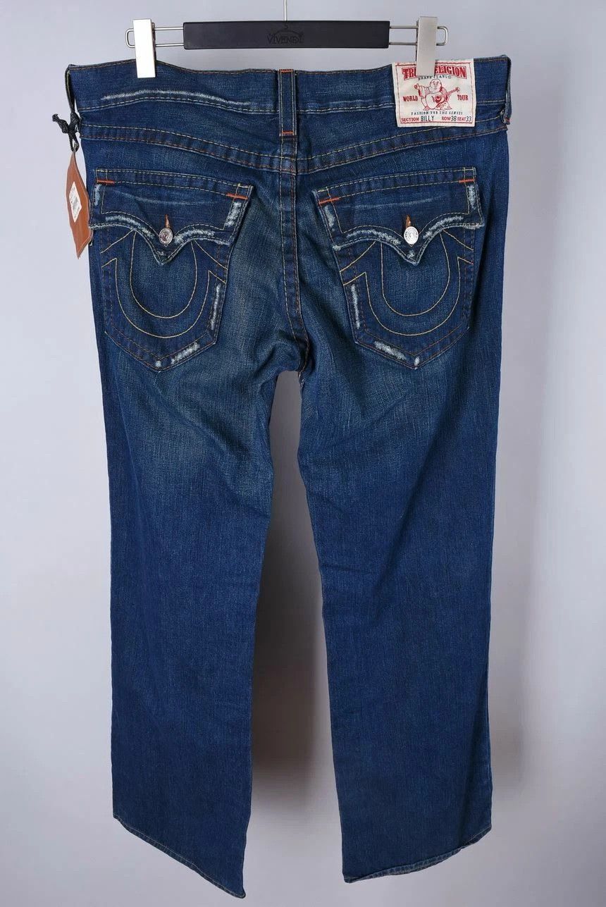 True Religion True Religion Billy Super T Denim Vintage Jeans W40 L34 Size US 40 / EU 56 - 3 Thumbnail