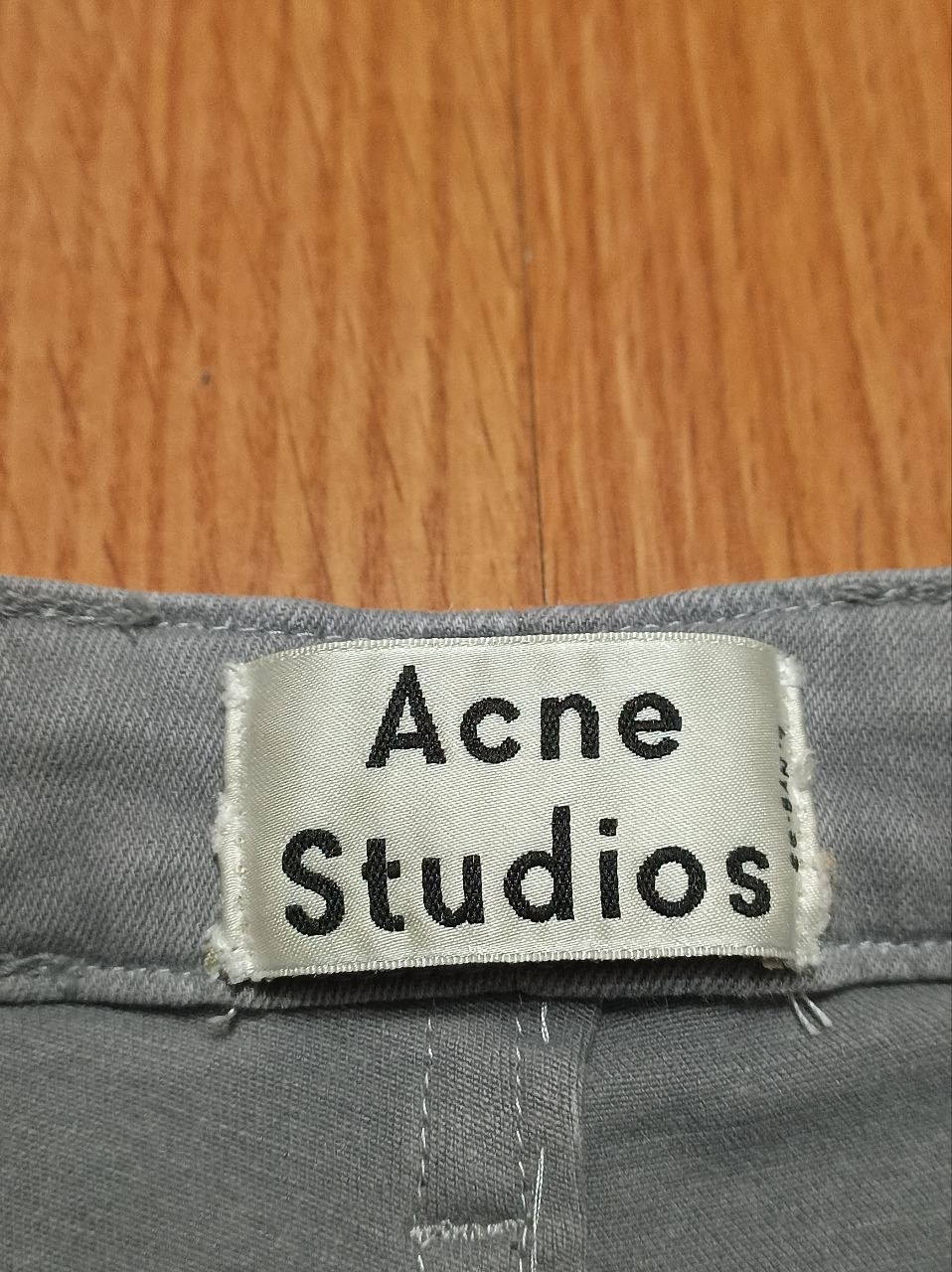 Acne Studios Acne Studios Grey Cotton Jeans Pants Womens Size 29/32 Size 29" - 9 Thumbnail