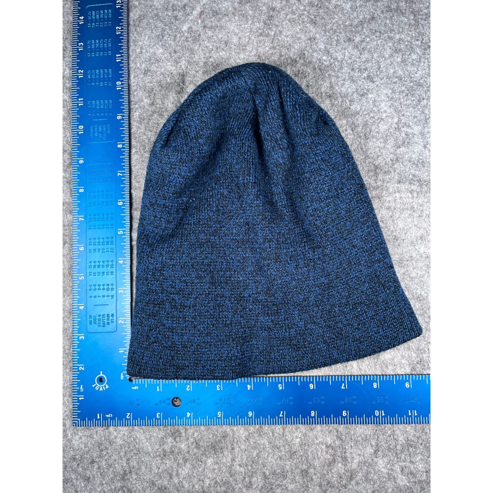 Vintage Target Beanie Toque Beanie Unisex Adults One Size Blue Knit Acrylic Blend Ski Logo 90s Womens Mens Size ONE SIZE - 3 Thumbnail