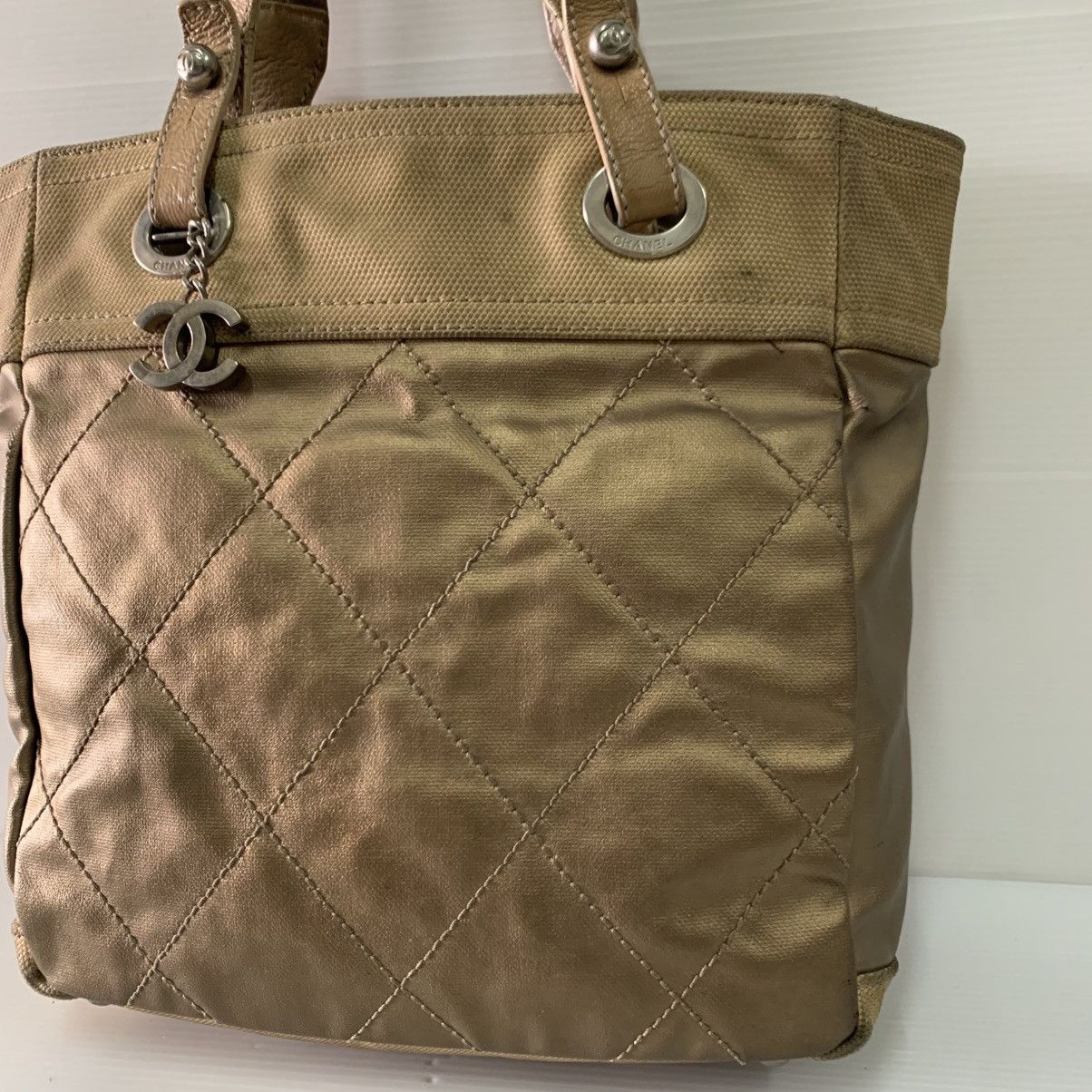 Chanel Chanel Canvas Shoulder Tote Bag Size ONE SIZE - 3 Thumbnail