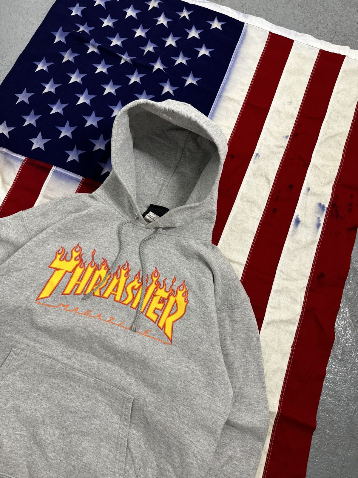 Thrasher Vintage Thrasher big logo hoodie Size US S / EU 44-46 / 1 - 5 Thumbnail