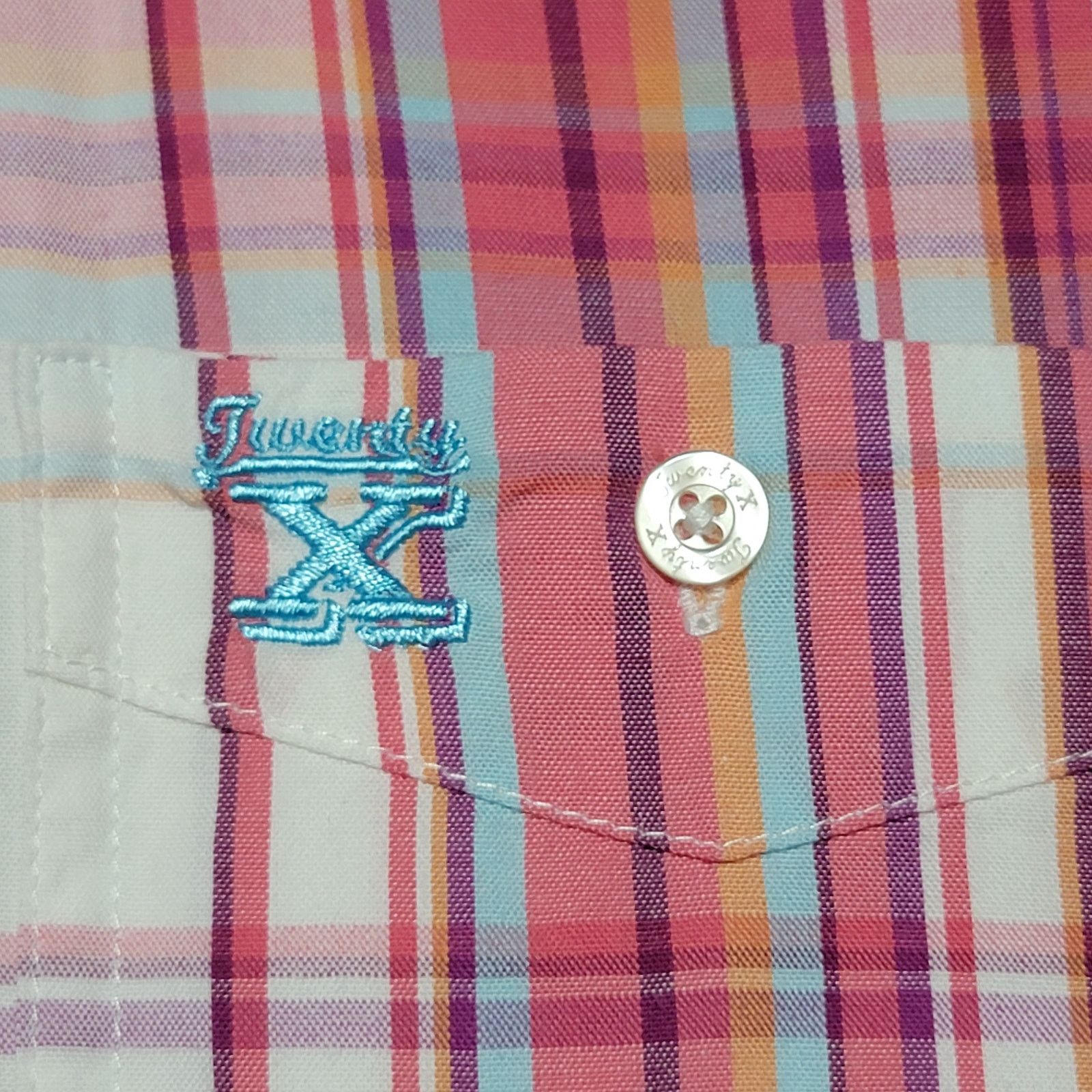 Other Classic Twenty X Fit LS Button Up Western Shirt -Size Medium Size M / US 6-8 / IT 42-44 - 3 Thumbnail