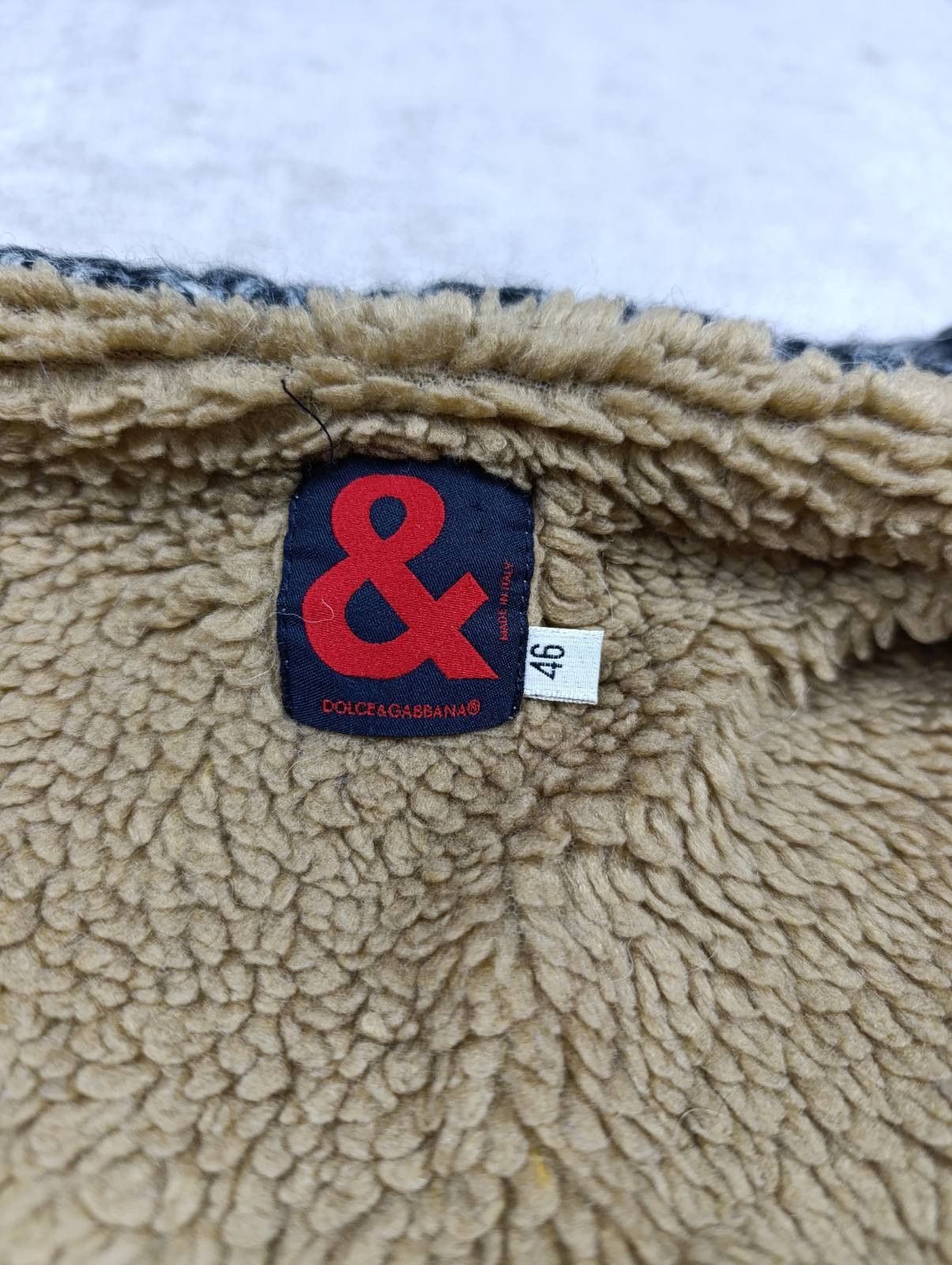 Dolce & Gabbana DOLCE GABBANA MEN'S VINTAGE CHICKEN KNIT SHERPA SWEATER Size US S / EU 44-46 / 1 - 19 Thumbnail
