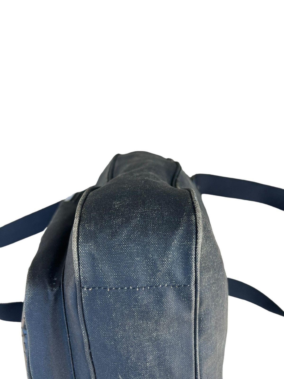 Paul Smith Vintage Paul Smith Waxed Hybrid Leather Cargo Tote Bag Size ONE SIZE - 14 Thumbnail