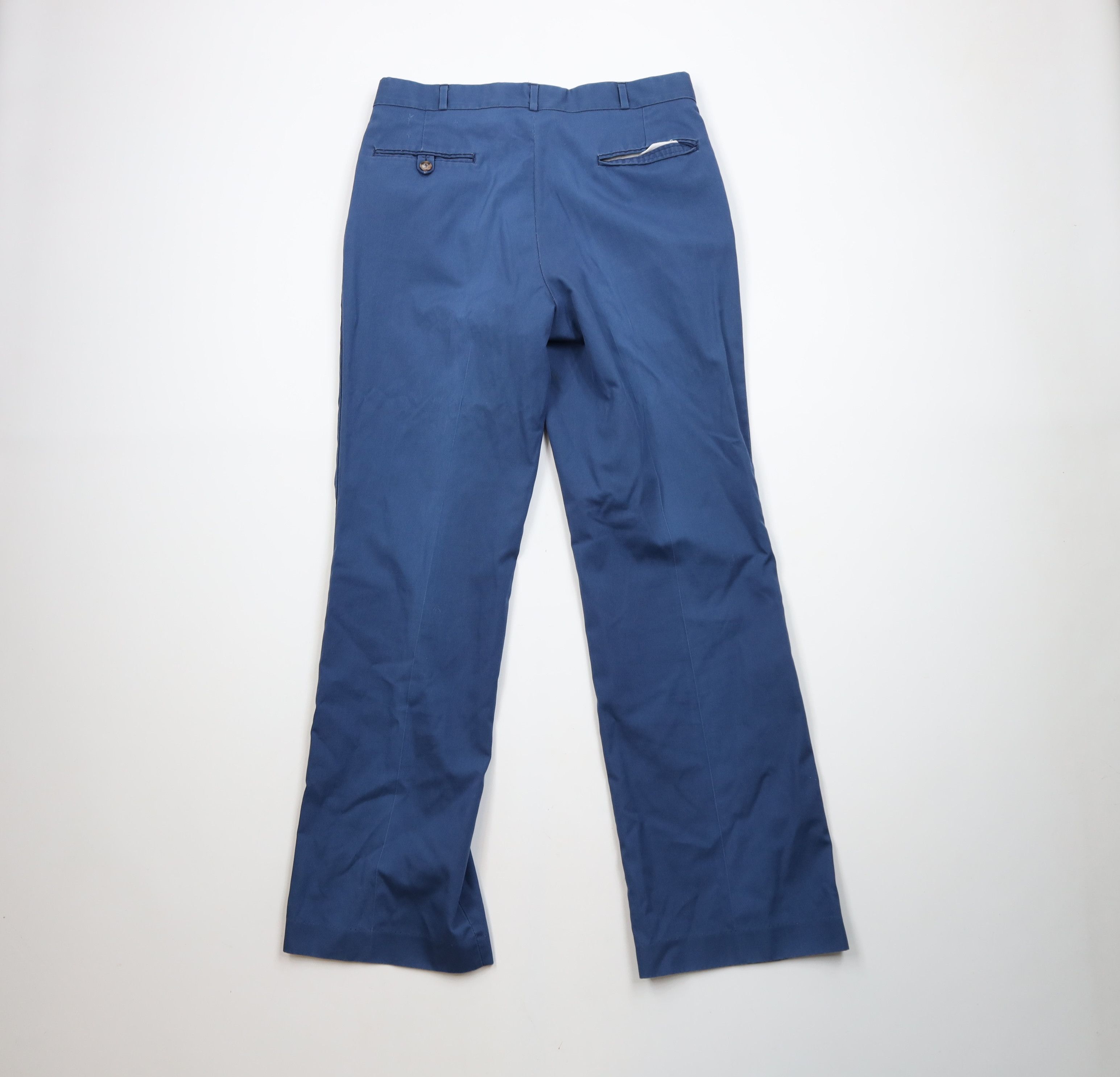 Vintage Vintage 70s Streetwear Flared Wide Leg Chino Pants USA Size US 32 / EU 48 - 11 Thumbnail