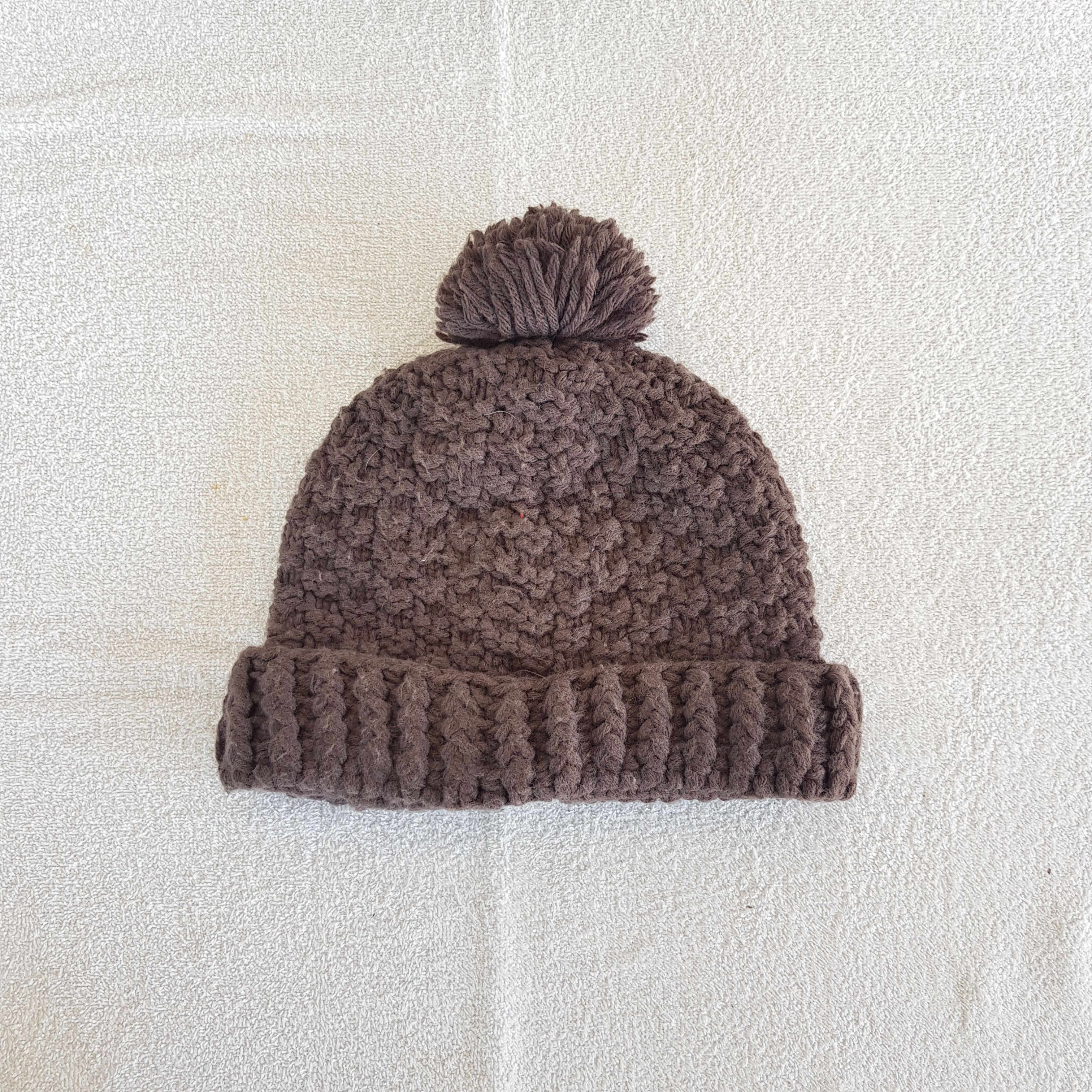 Homespun Knitwear Vintage Japanese Beanie Fair Isle Ribbed Knit Snow Caps Hats Size ONE SIZE - 5 Thumbnail