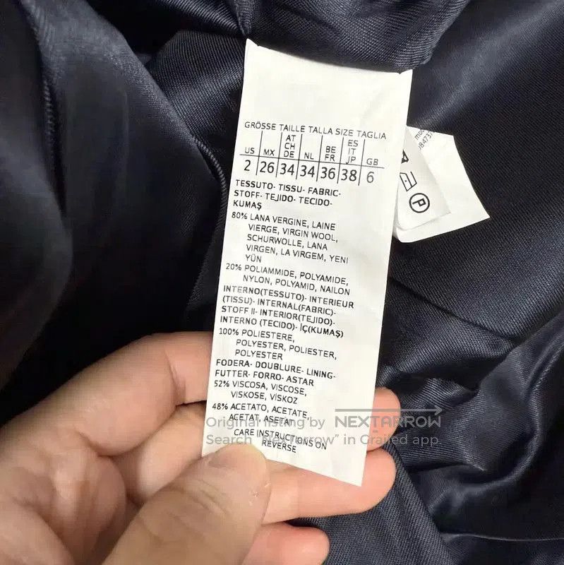 Max Mara MaxMara Blue Polyester Women's Coat . Size M / US 6-8 / IT 42-44 - 4 Thumbnail
