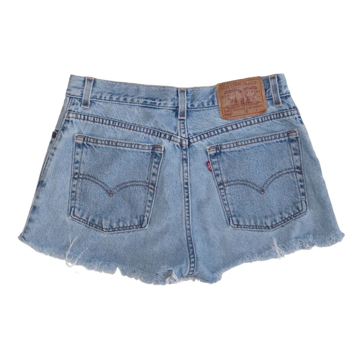 Levi's Vintage Levi’s 555 Cutoff Shorts Guy’s Fit Size 10 MIS Size 32" / US 10 / IT 46 - 2 Thumbnail