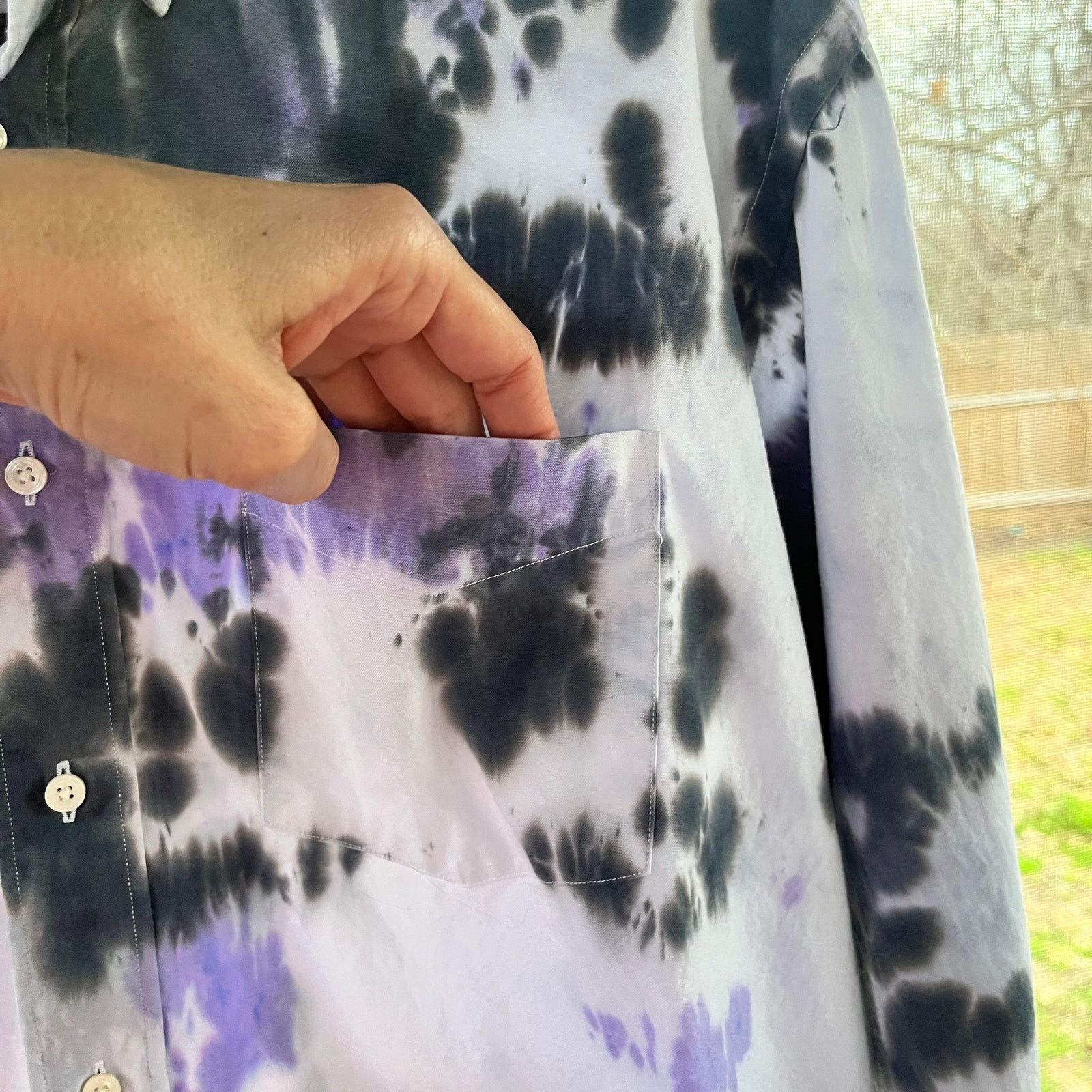 Other Cambridge Classics Vintage Purple Button Down 17 1/2-34/35 Size US L / EU 52-54 / 3 - 4 Thumbnail