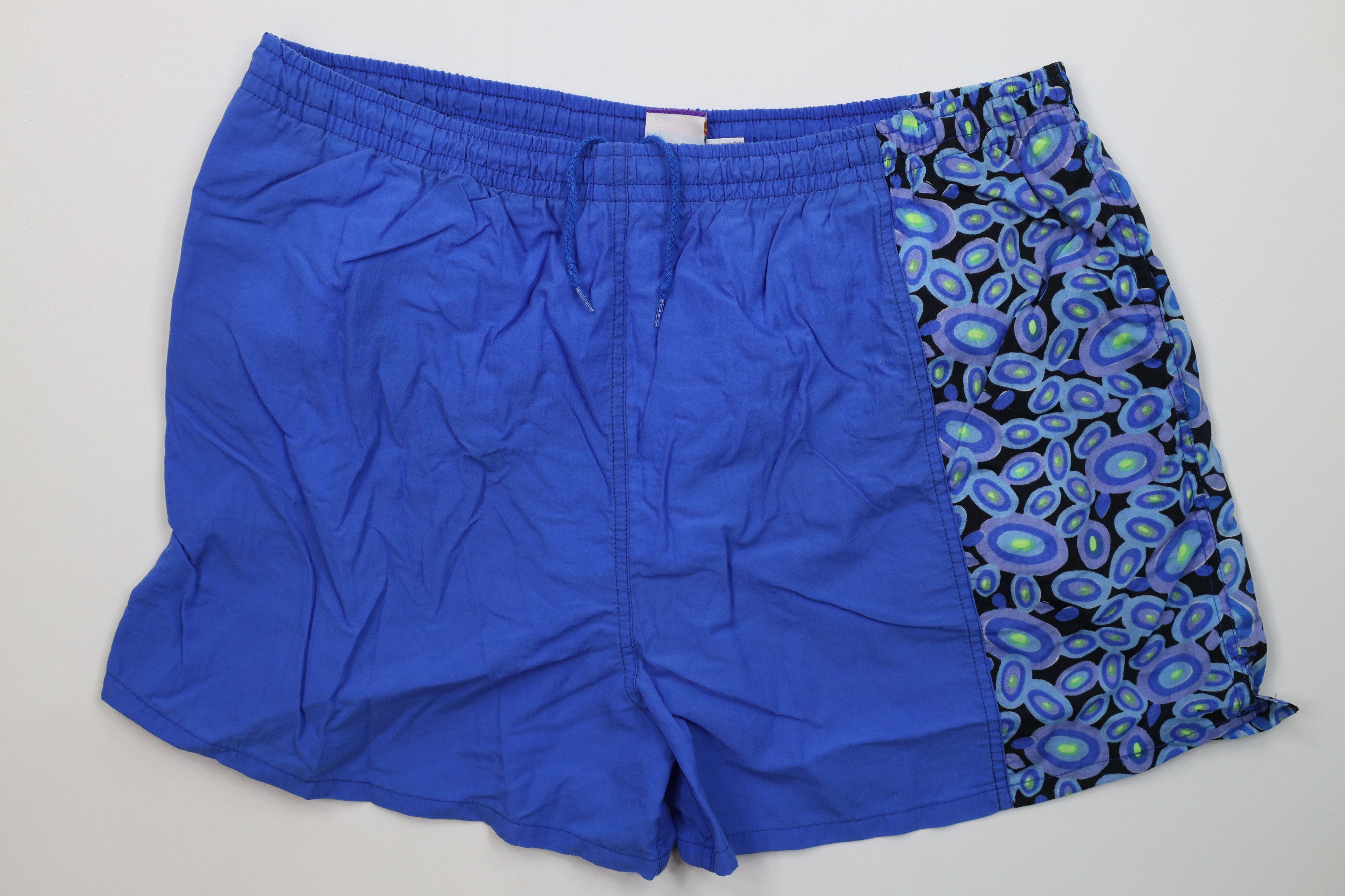 Vintage Vintage 90s Streetwear Lined Above Knee Surf Shorts Trunks Size US 36 / EU 52 - 1 Thumbnail