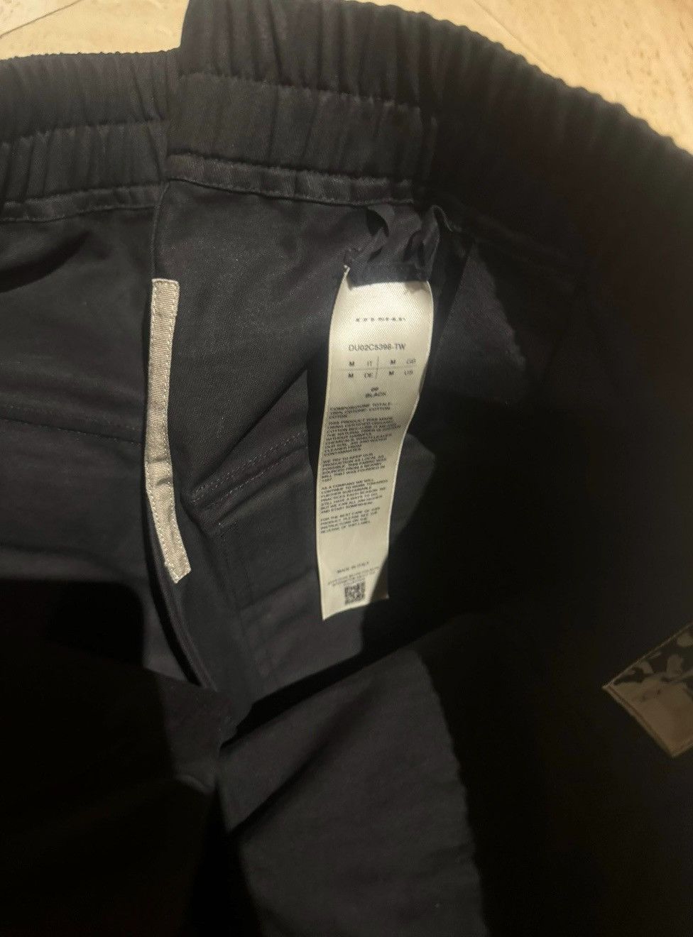Rick Owens Black Cargo Bela Size US 32 / EU 48 - 4 Thumbnail