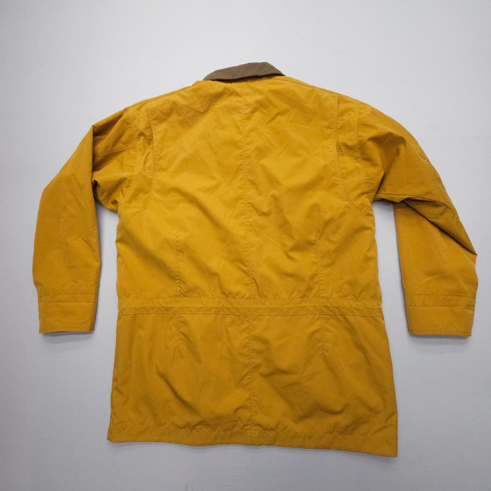 Patagonia VINTAGE Patagonia Jacket Yellow Long Coat 90s Safari Travel Trench Cotton Twill Women Size 12 Mens Nearby? Size XL / US 12-14 / IT 48-50 - 2 Thumbnail