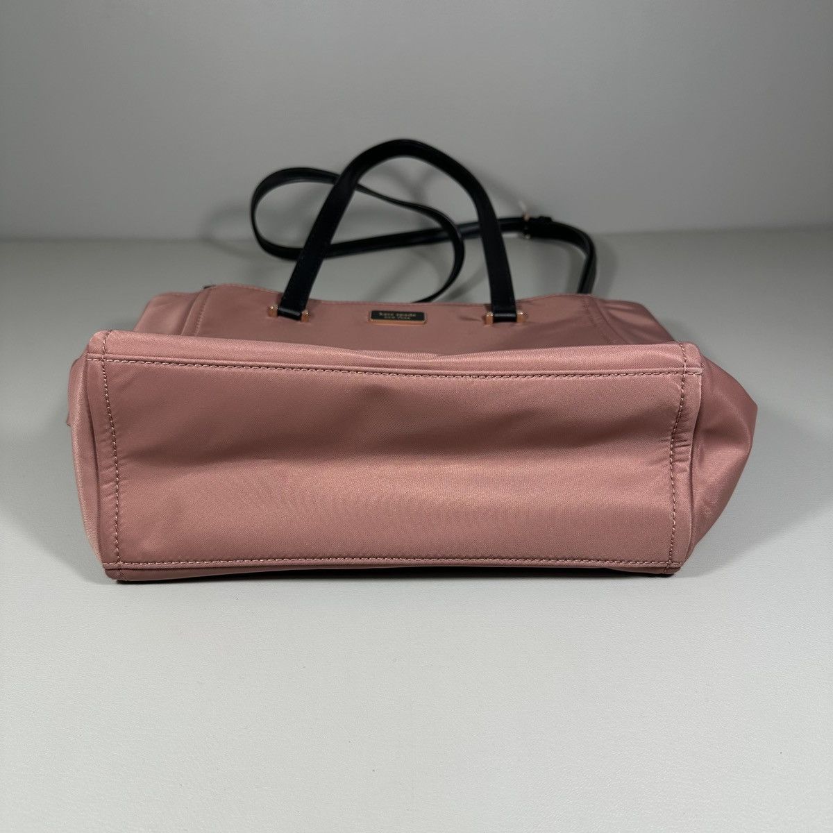 Kate Spade Kate Spade Dawn Sparrow Dusty Mauve Nylon Satchel Bag Size ONE SIZE - 4 Thumbnail