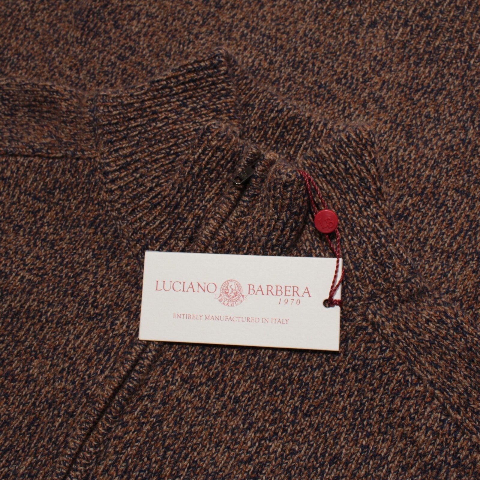 Luciano Barbera Luciano Barbera Sweater Size US M in Brown Size US M / EU 48-50 / 2 - 1 Thumbnail