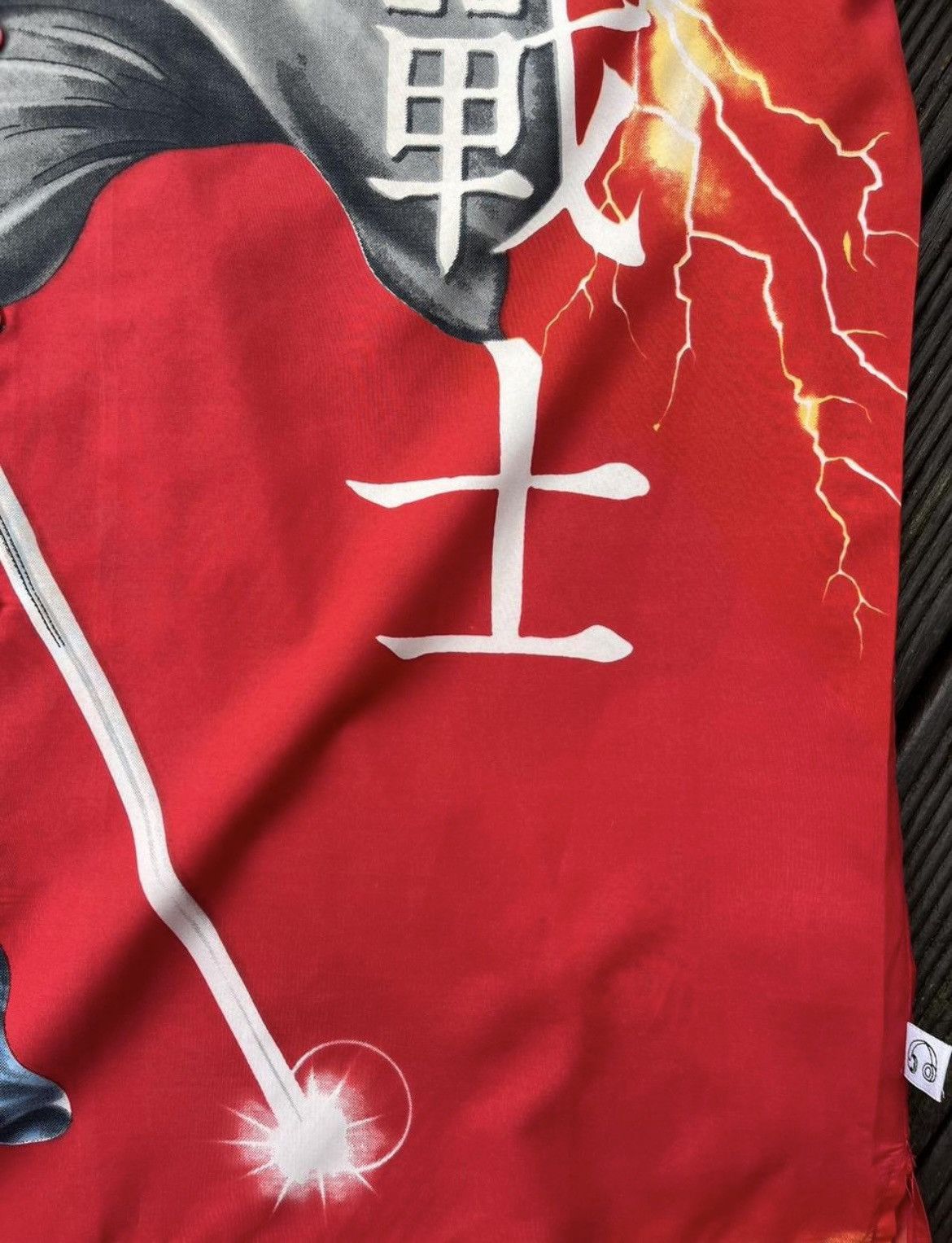 Other Y2k Mens short-sleeve Japanese Samurai graphic button-up Size US XL / EU 56 / 4 - 3 Thumbnail