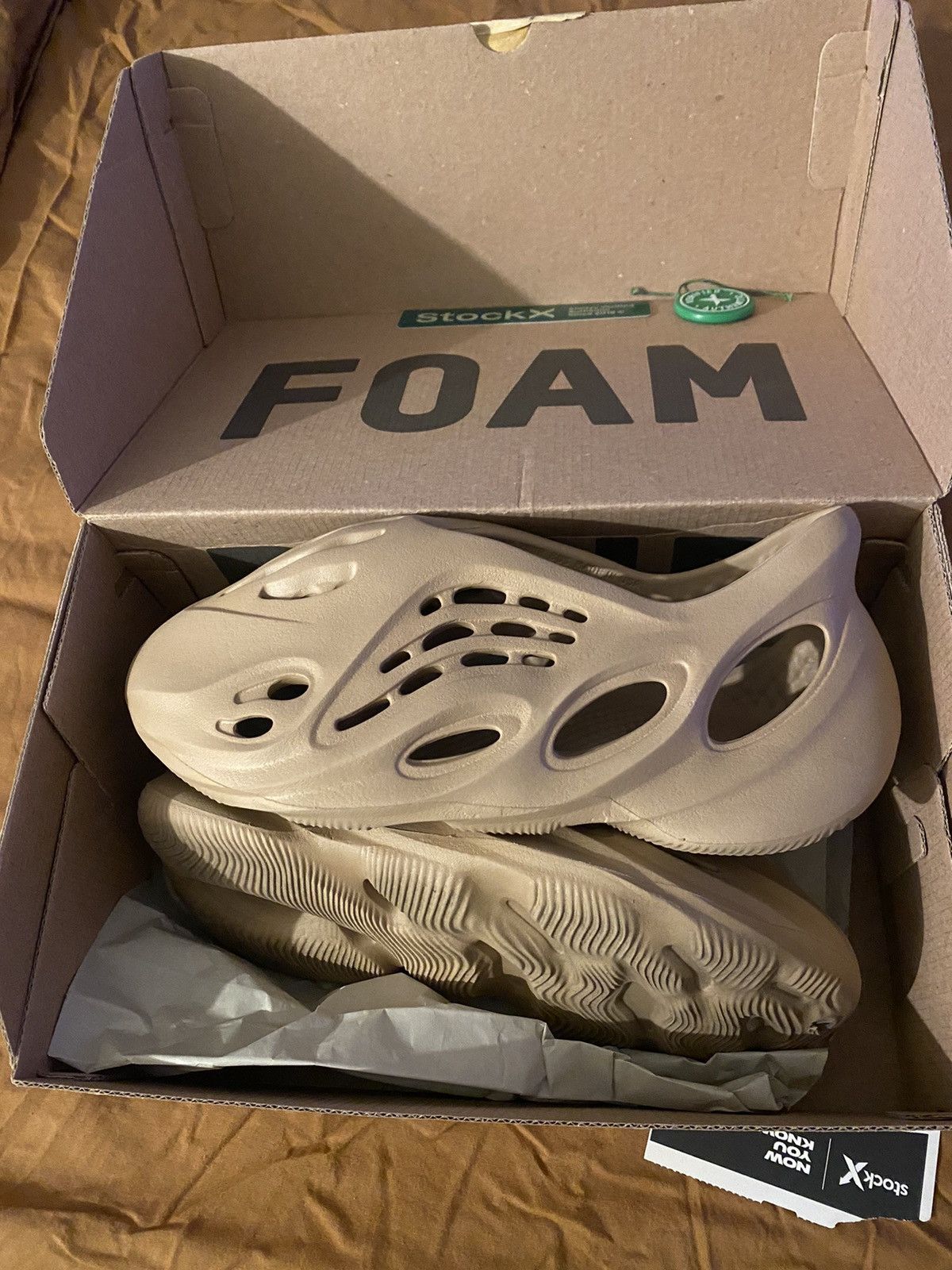 Adidas Yeezy Foam runner Ochre 8